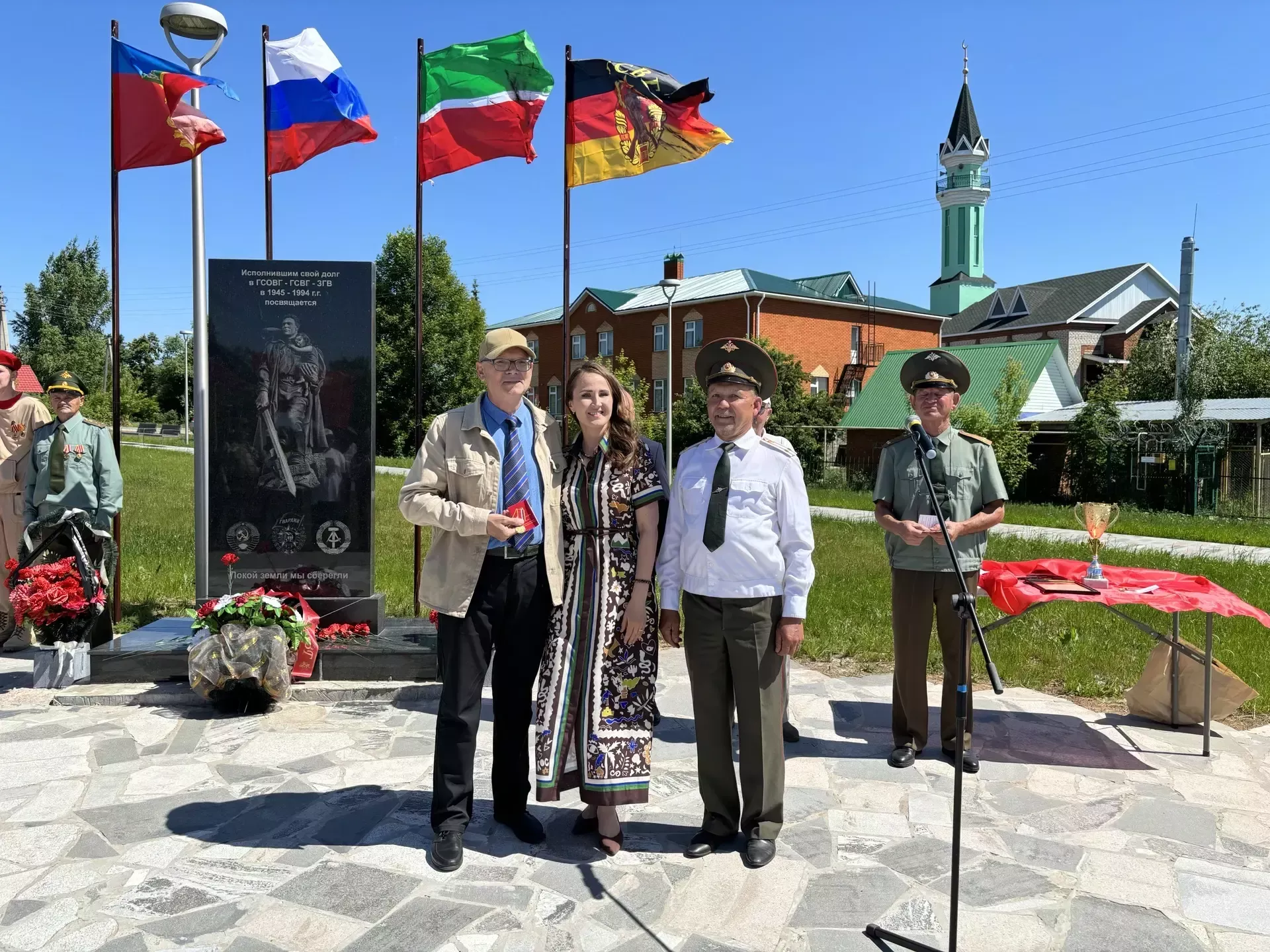 В Кукморе почтили память ветеранов Группы советских войск в Германии (фоторепортаж)