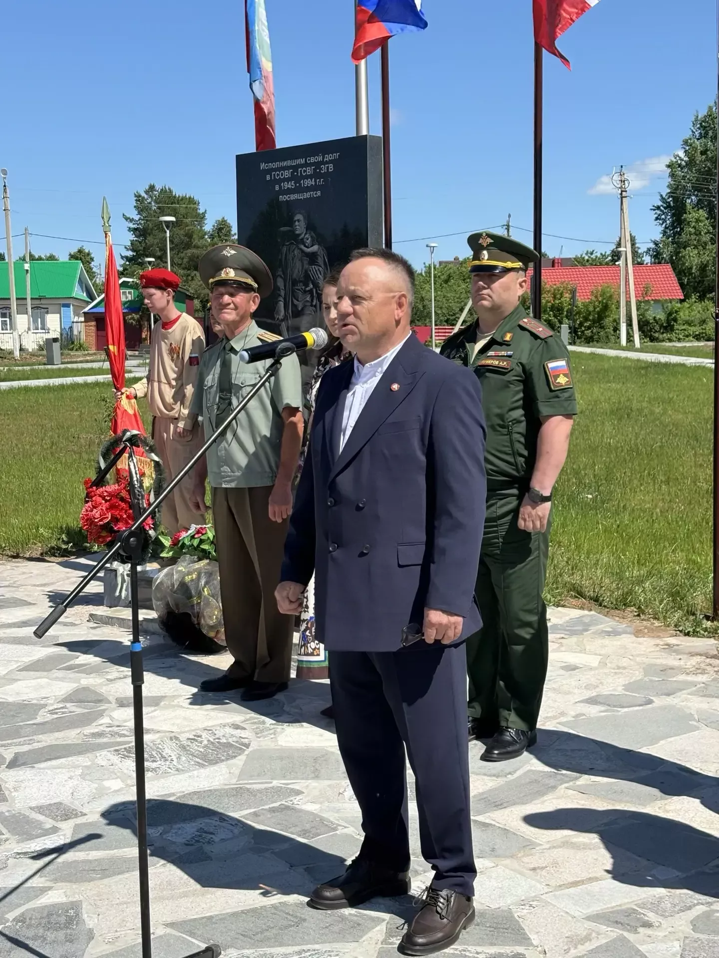 В Кукморе почтили память ветеранов Группы советских войск в Германии (фоторепортаж)
