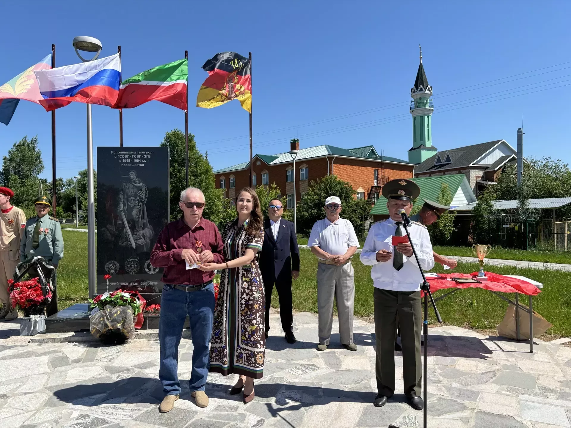 В Кукморе почтили память ветеранов Группы советских войск в Германии (фоторепортаж)