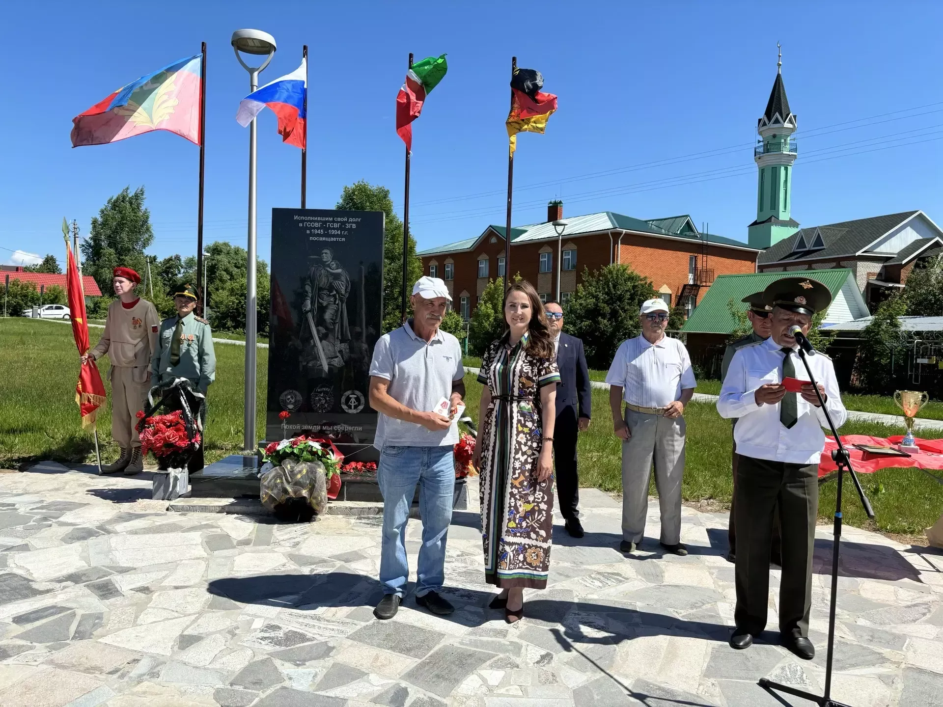 В Кукморе почтили память ветеранов Группы советских войск в Германии (фоторепортаж)
