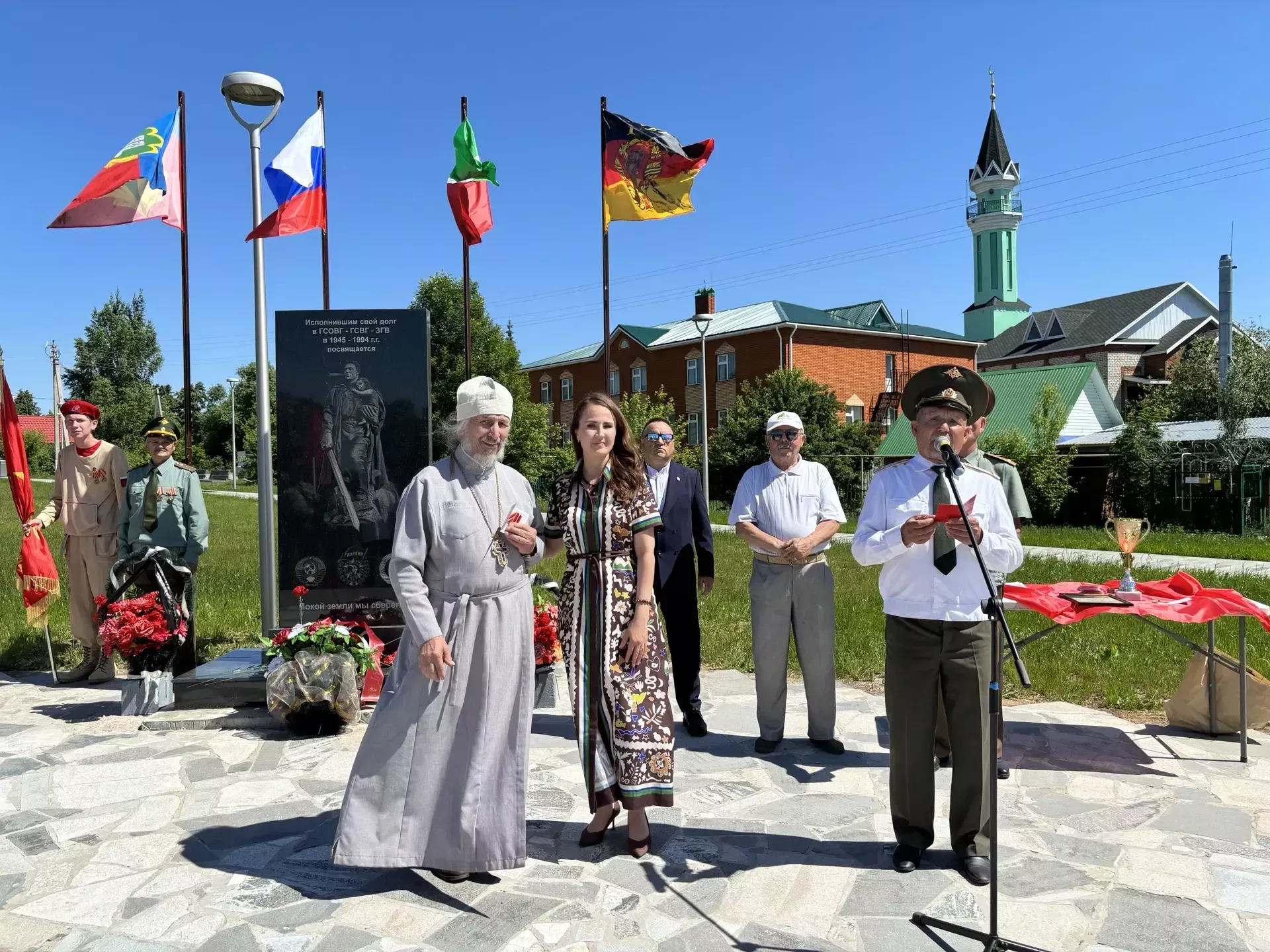 В Кукморе почтили память ветеранов Группы советских войск в Германии (фоторепортаж)