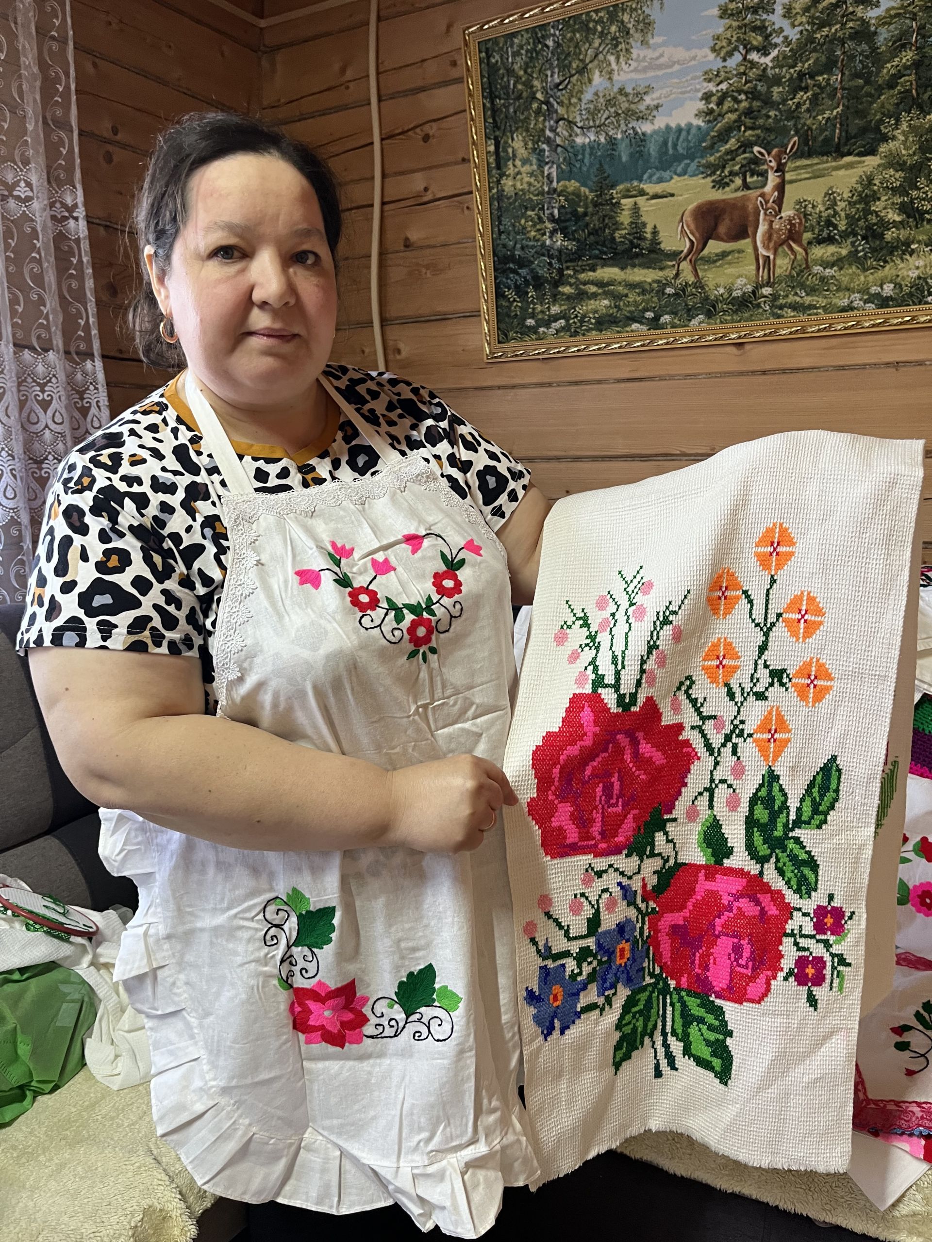 Кукмара районыннан Фирүзә Хантимерова: Чигү тынычландыра, күңелгә рәхәтлек бирә