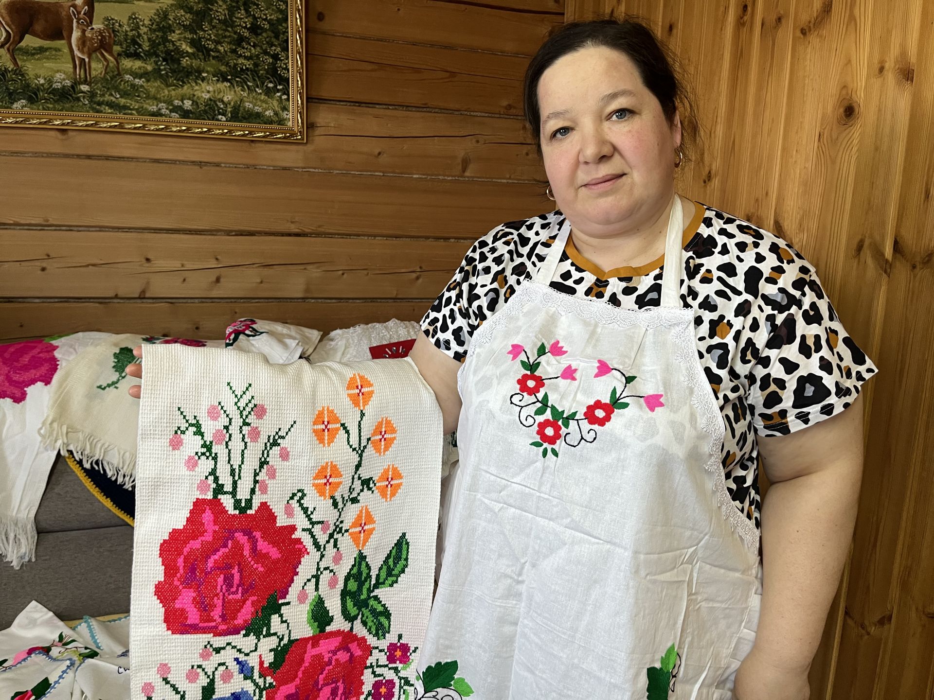 Кукмара районыннан Фирүзә Хантимерова: Чигү тынычландыра, күңелгә рәхәтлек бирә