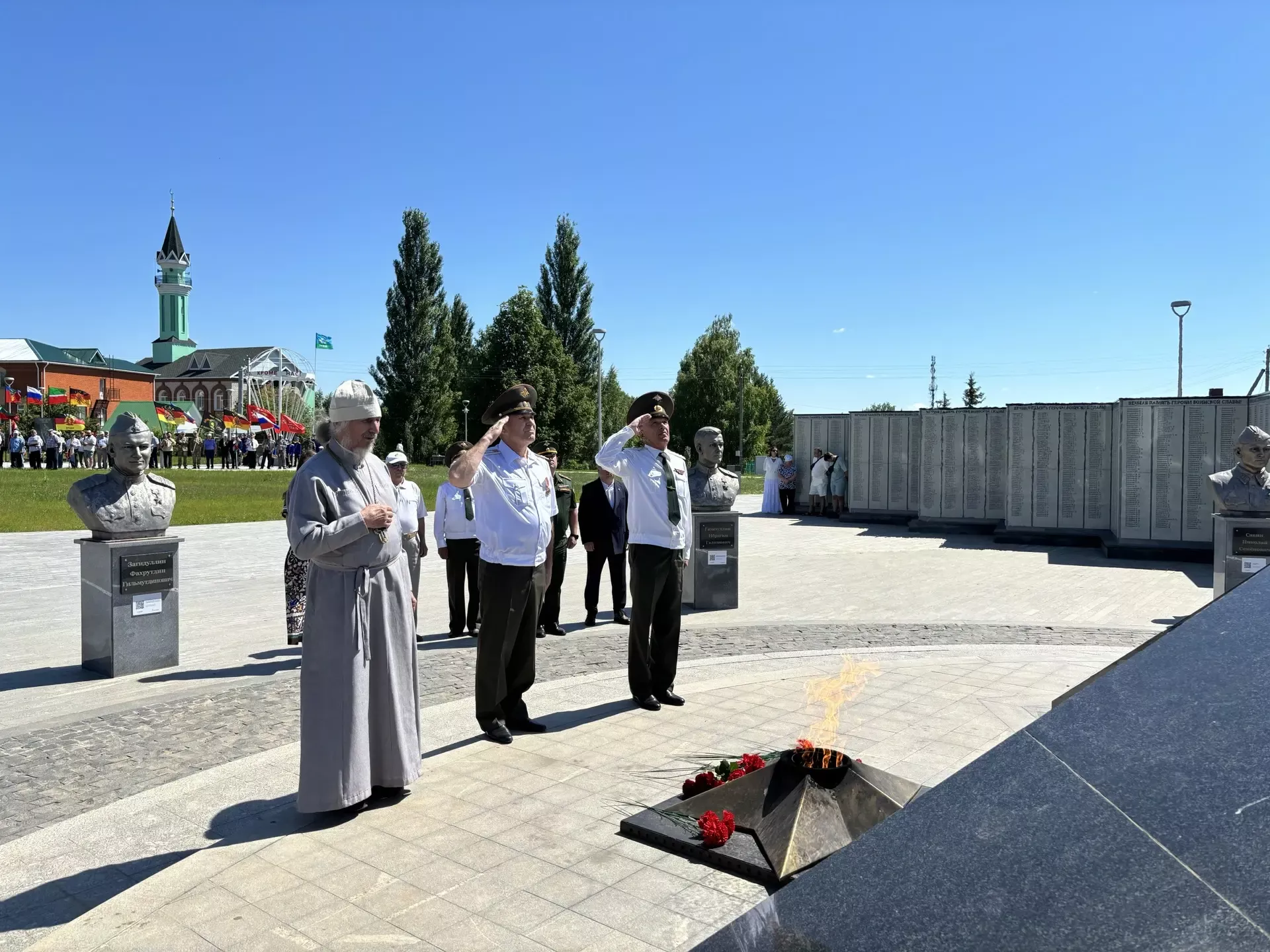 Кукмарада Германиядә хезмәт иткән ветераннар хөрмәтенә митинг узды