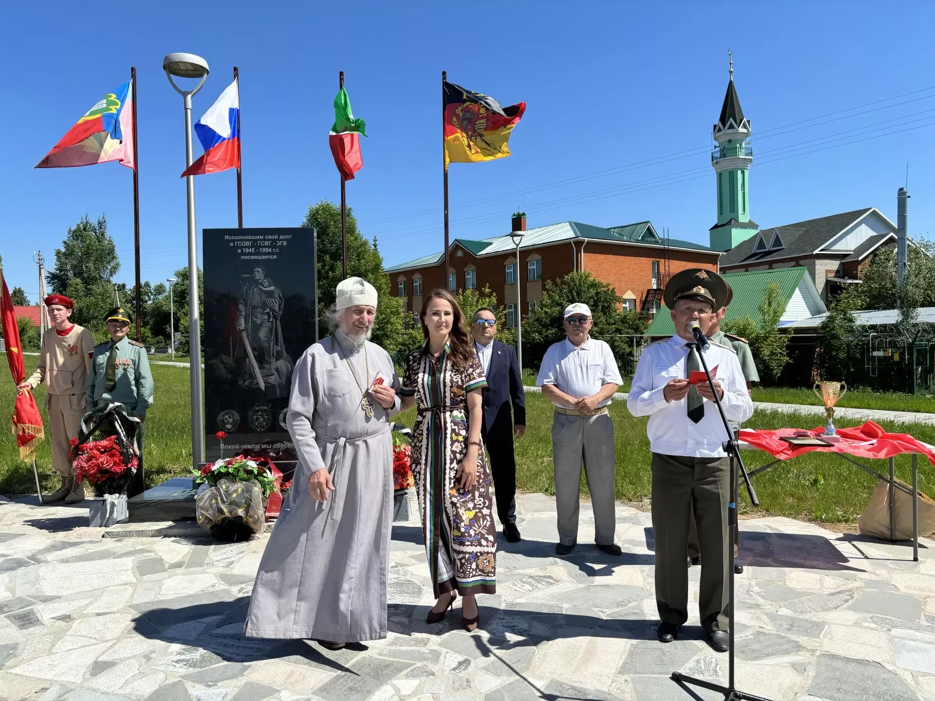 Кукмарада Германиядә хезмәт иткән ветераннар хөрмәтенә митинг узды