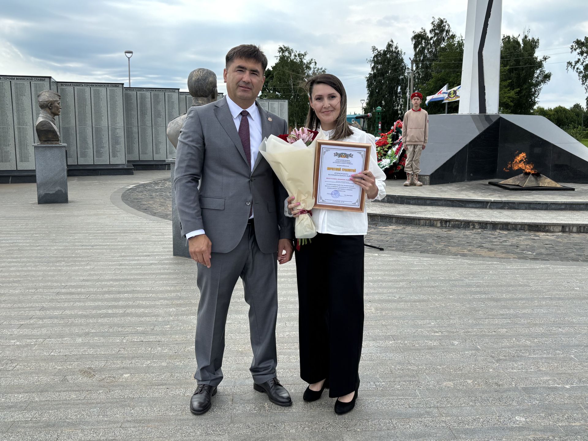 Кукмарада Сугыш хәрәкәтләре ветераннары көнен билгеләп үттеләр