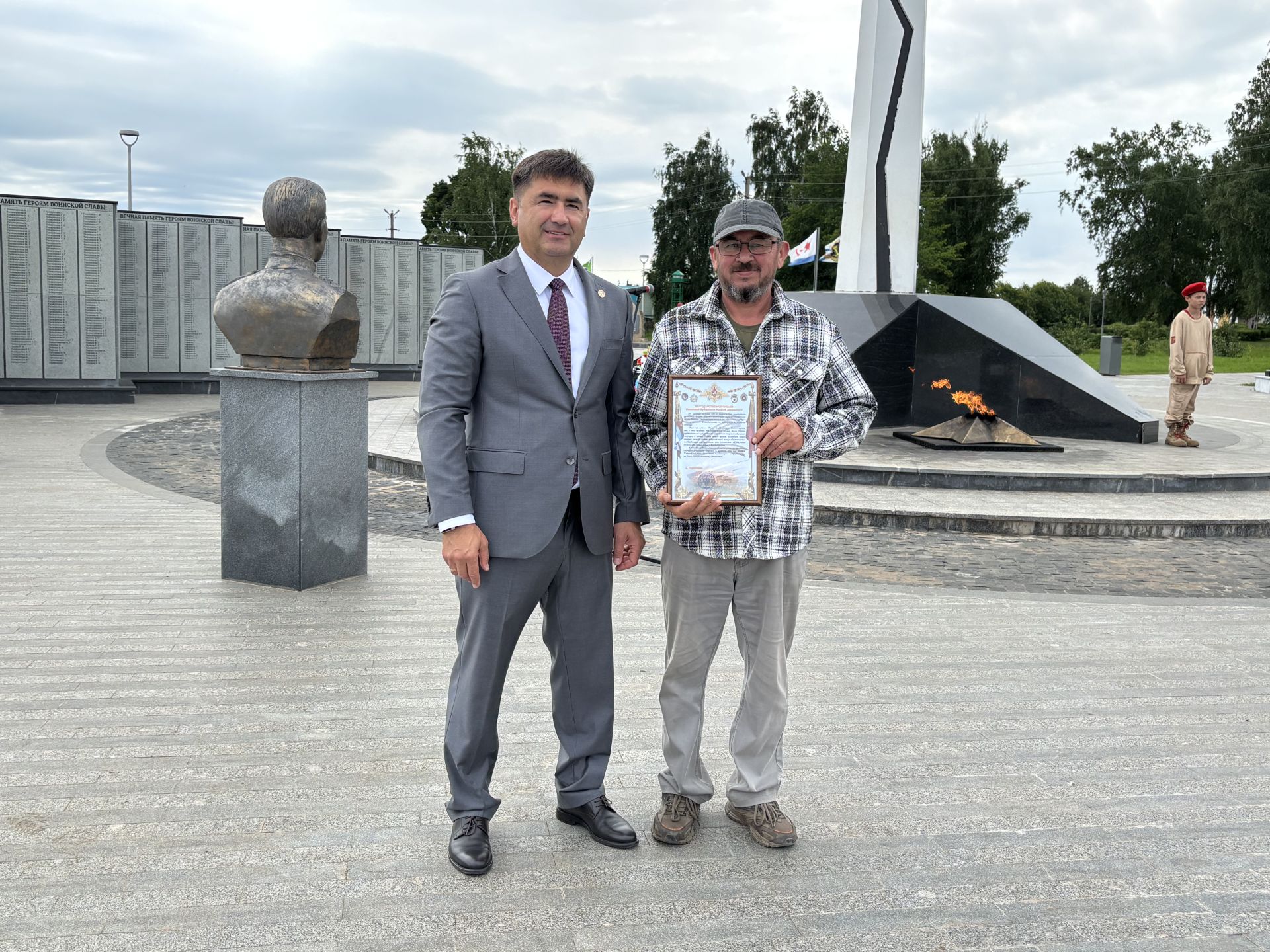 Кукмарада Сугыш хәрәкәтләре ветераннары көнен билгеләп үттеләр