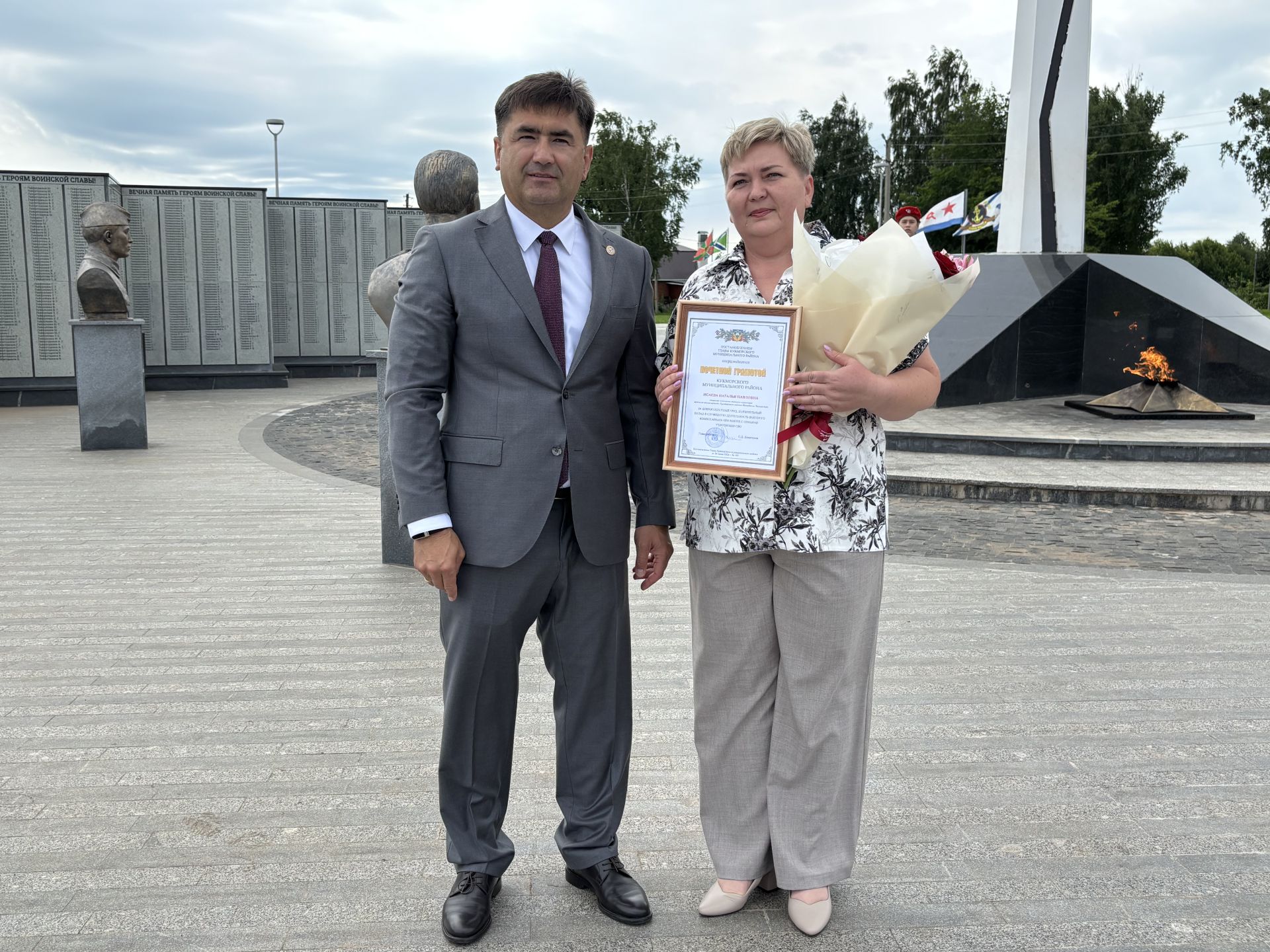 Кукмарада Сугыш хәрәкәтләре ветераннары көнен билгеләп үттеләр