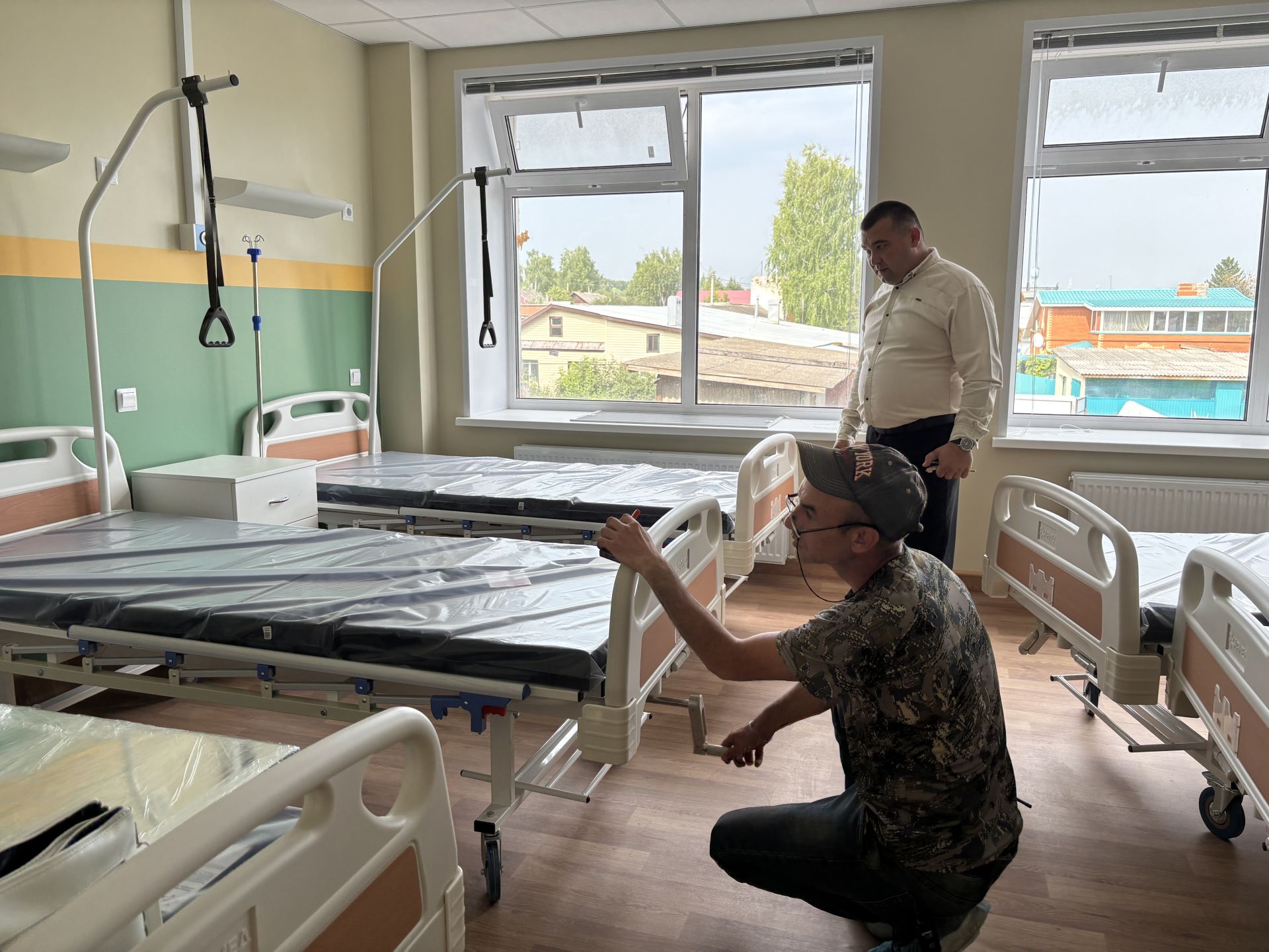 Яңарыш һәр почмакта сизелә: Кукмара районы үзәк дәваханәсендә ремонт эшләре бара