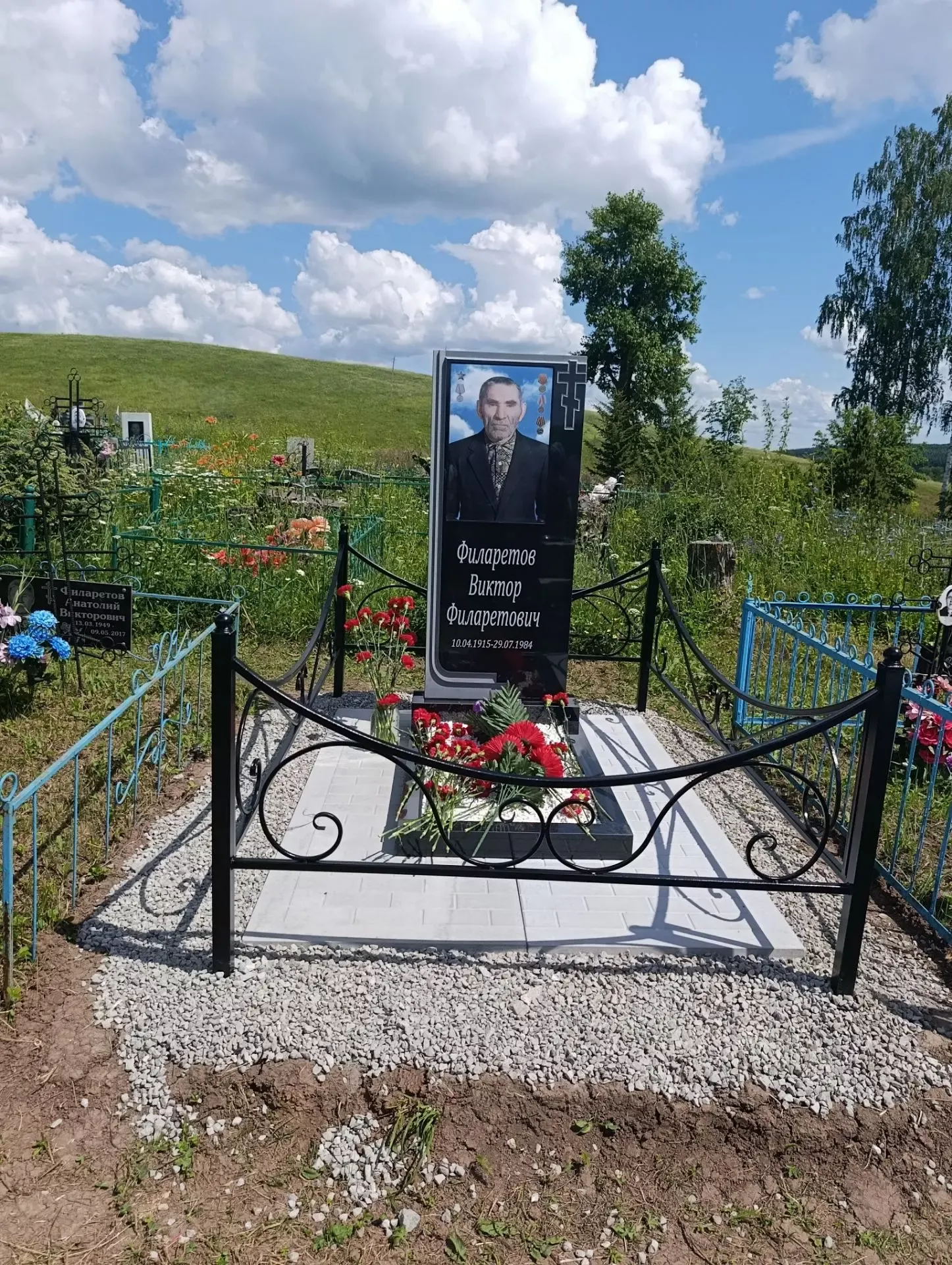Подвиг не забыт: в Верхней Шуни увековечили память фронтовика