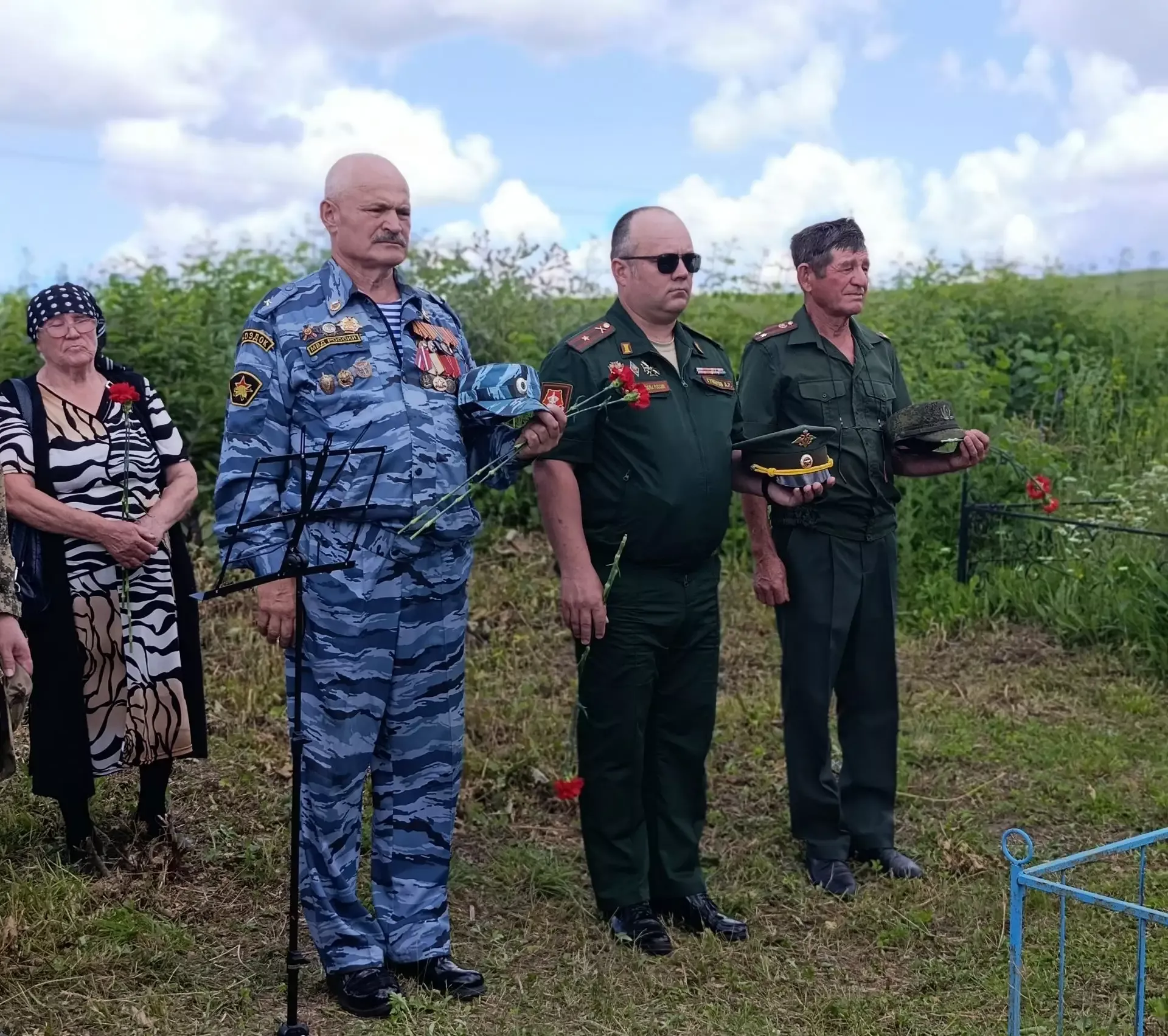 Подвиг не забыт: в Верхней Шуни увековечили память фронтовика