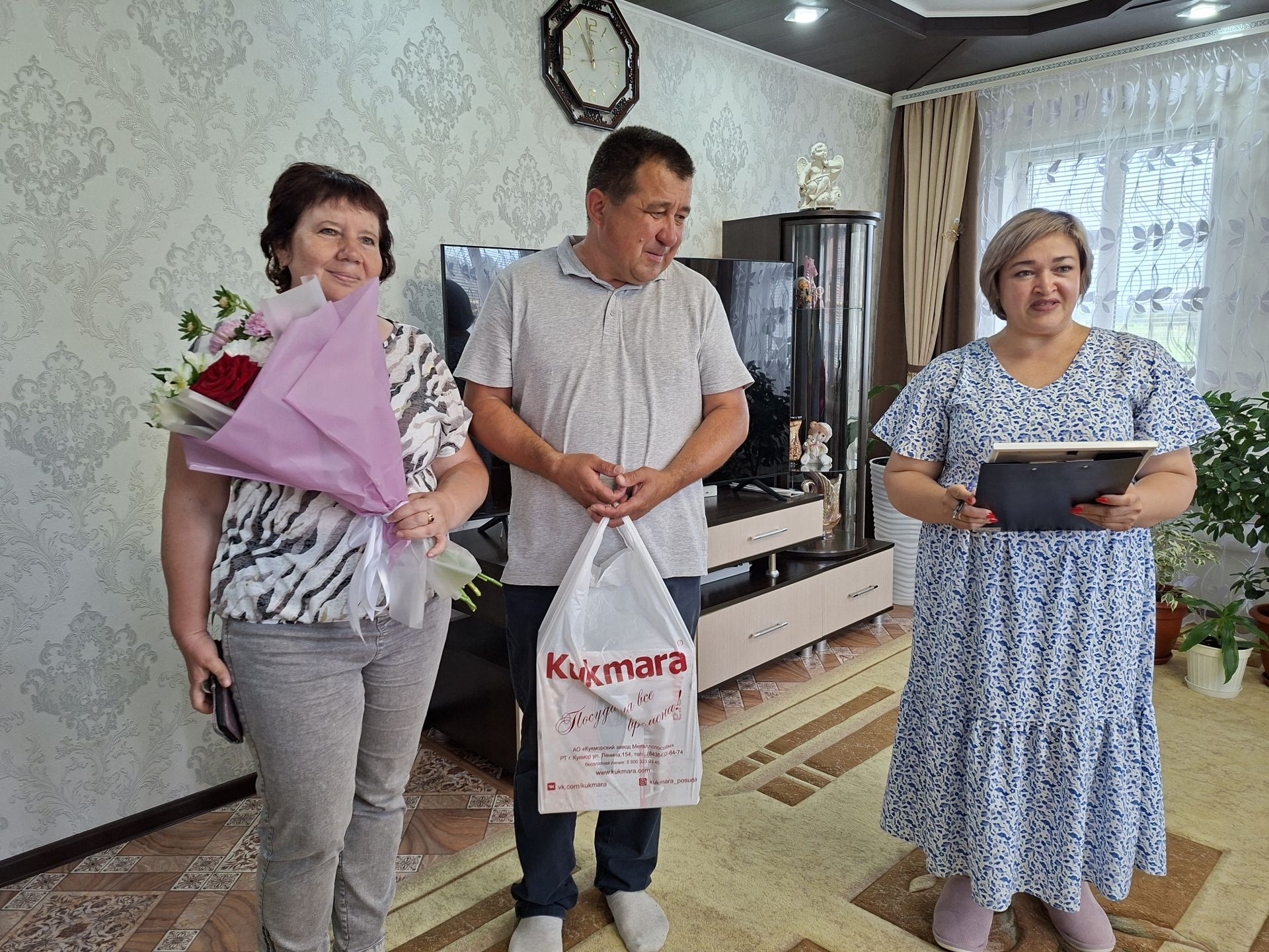 Алтын туйга илткән мәхәббәт: Кукмара районыннан Хәсәновларның гаилә тарихы