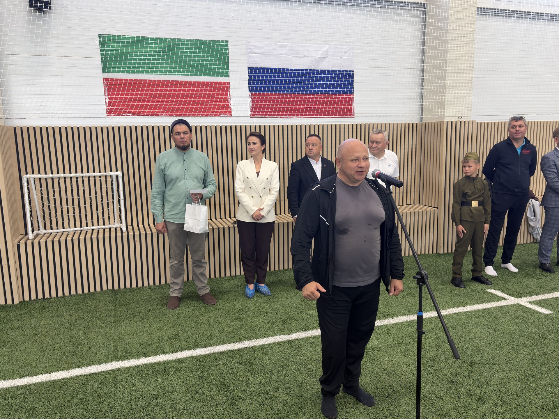 Кукмарада махсус хәрби операциядә һәлак булган райондашлар истәлегенә мини-футбол турниры узды