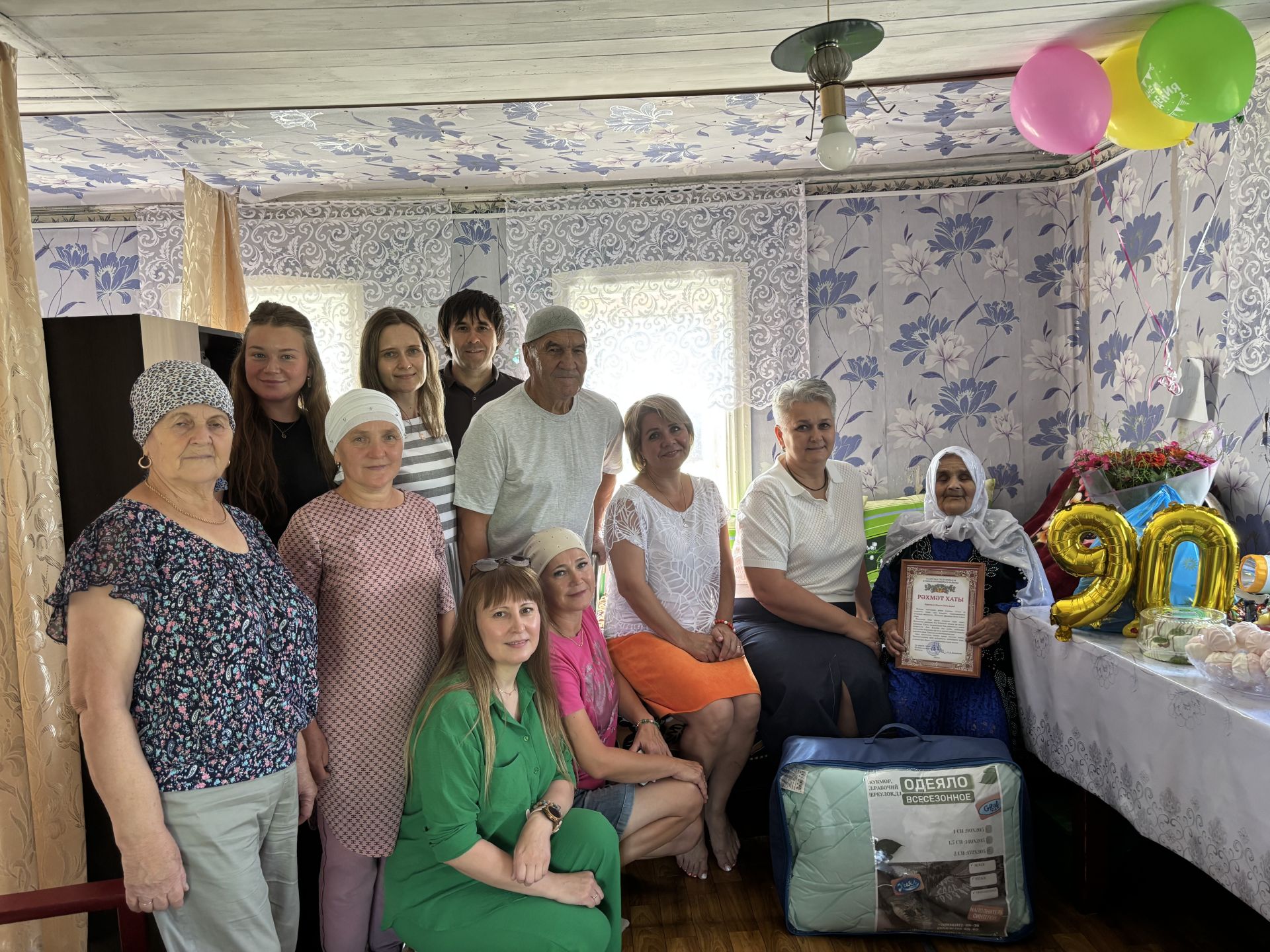 Зур Кукмара авылының «тере тарихы»: Фәүзия Шәйхетдинова 90 яшьлеген билгеләп үтә