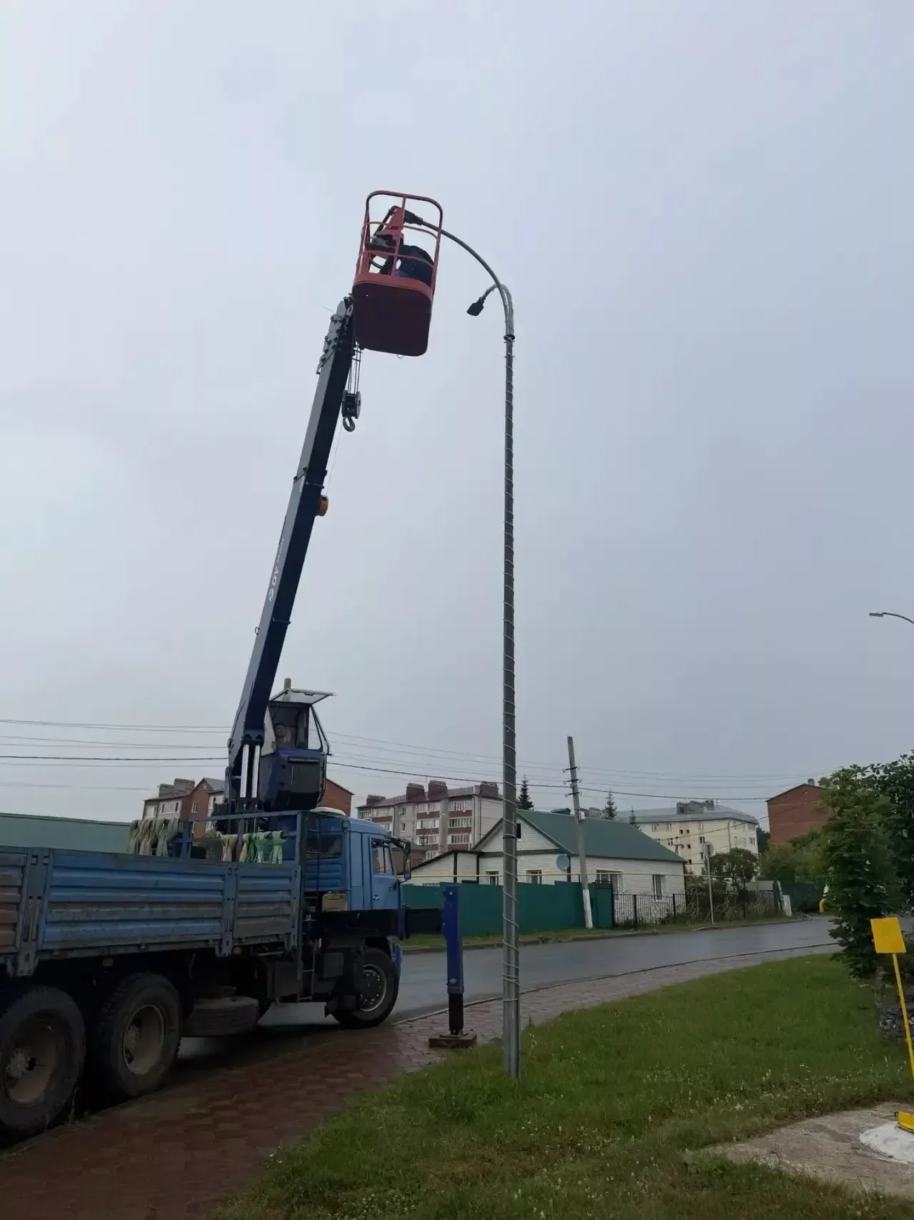 Кукмара районында урамнарны яктырту мәсьәләсенә зур игътибар бирелә