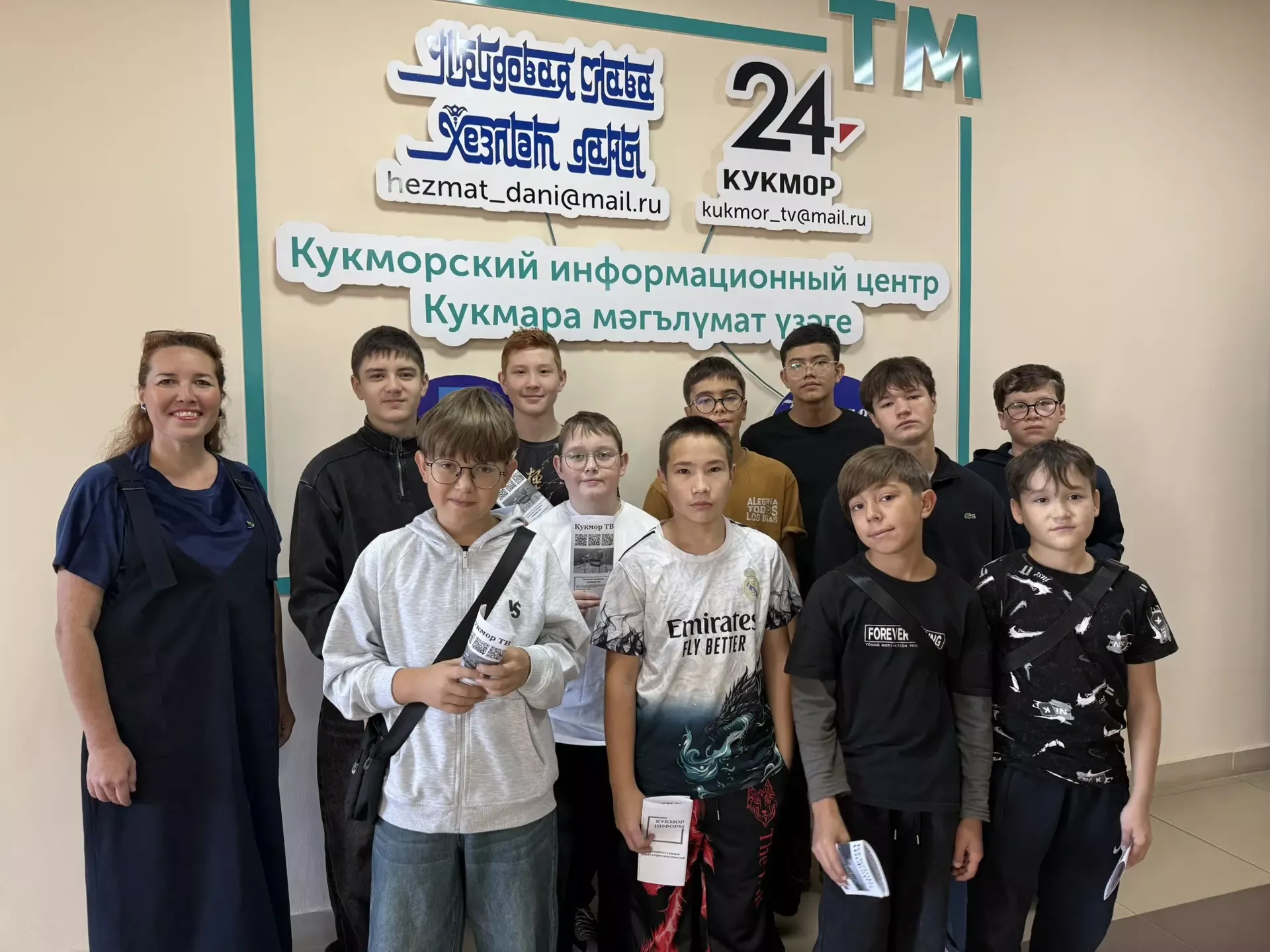 От радио до газеты: лицеисты заглянули за кулисы «Кукмор-информ»