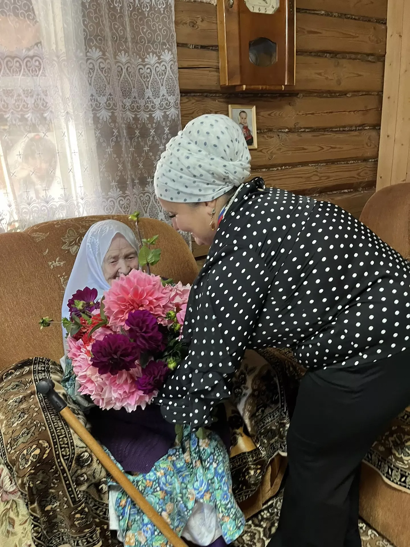 Кукмара районында яшәүче 102 яшьлек Фәһимә Зәйнәгыева сайлауда катнашты