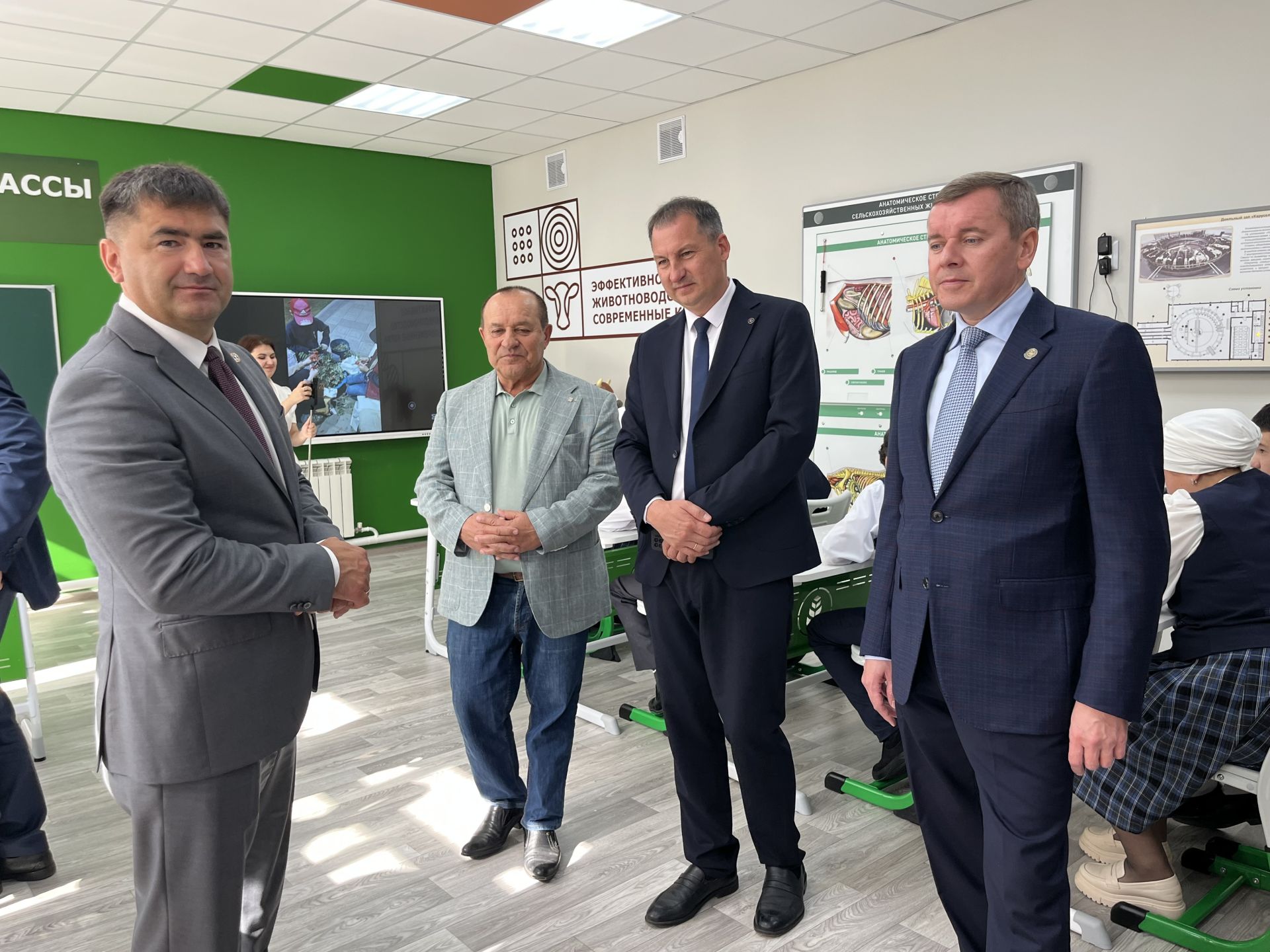 Кукмара районында ике мәктәптә агрокласслар ачылды