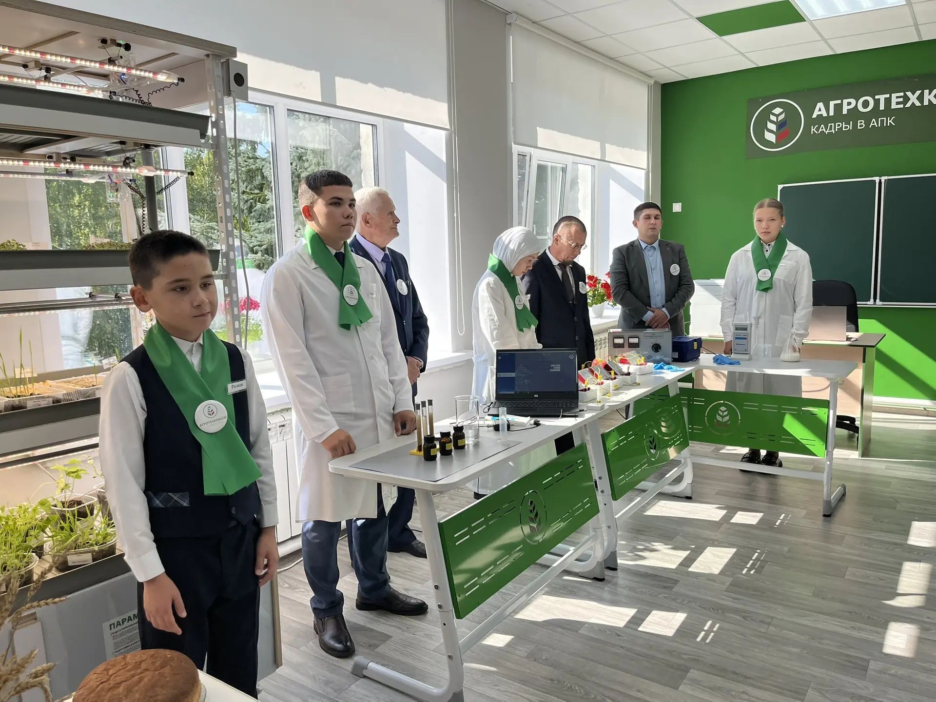 Кукмара районында ике мәктәптә агрокласслар ачылды
