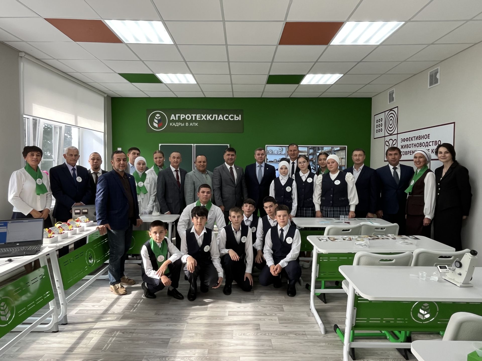 Кукмара районында ике мәктәптә агрокласслар ачылды