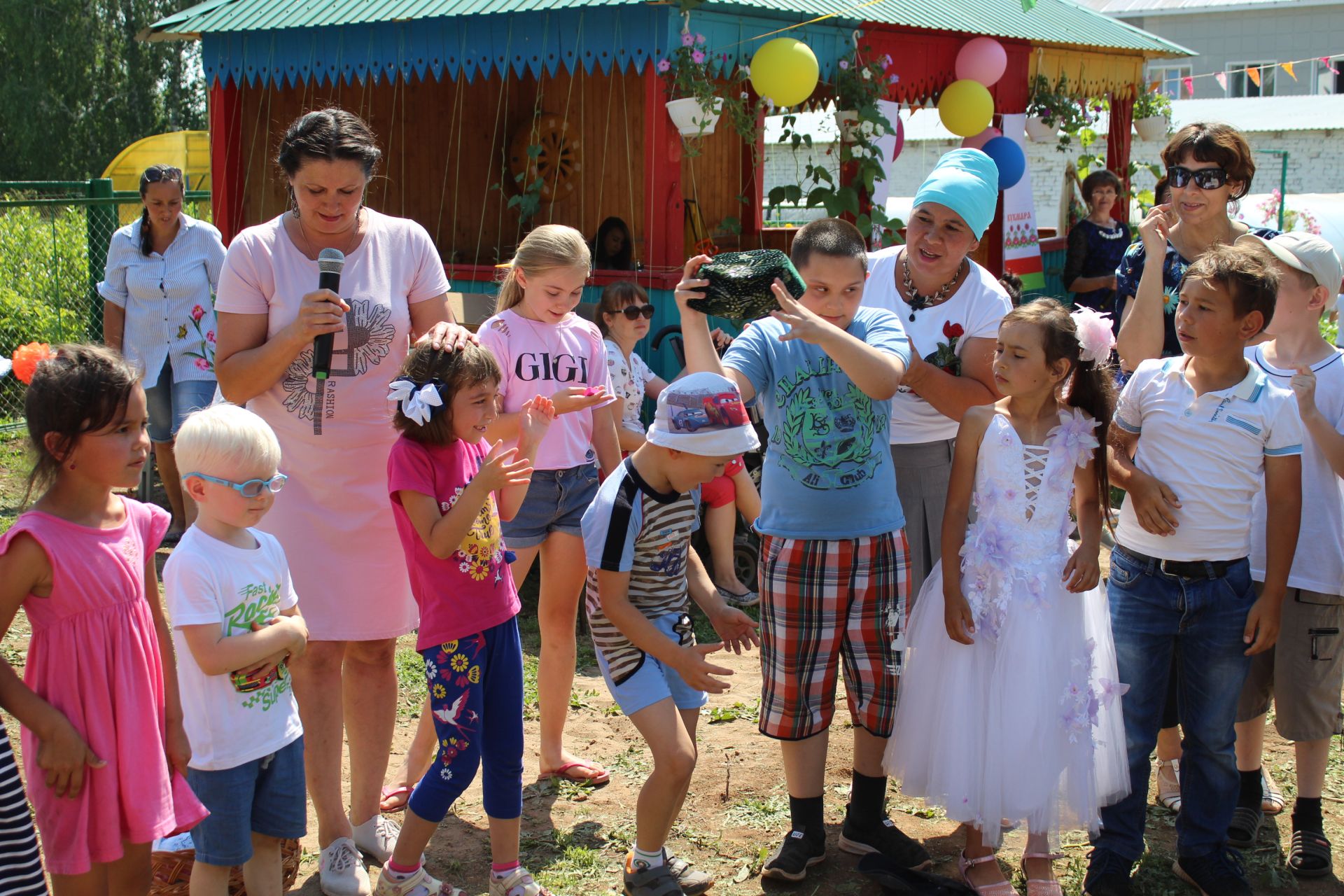 Кукмарада физик мөмкинлекләре чикләнгән балалар өчен Сабантуй оештырылды