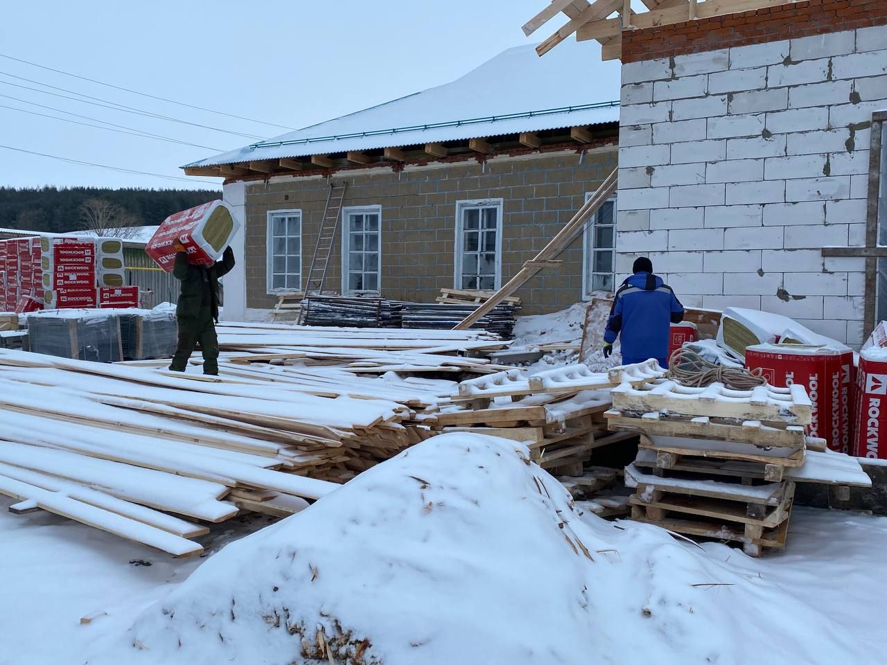 Ремонтные работы на объектах Кукморского района