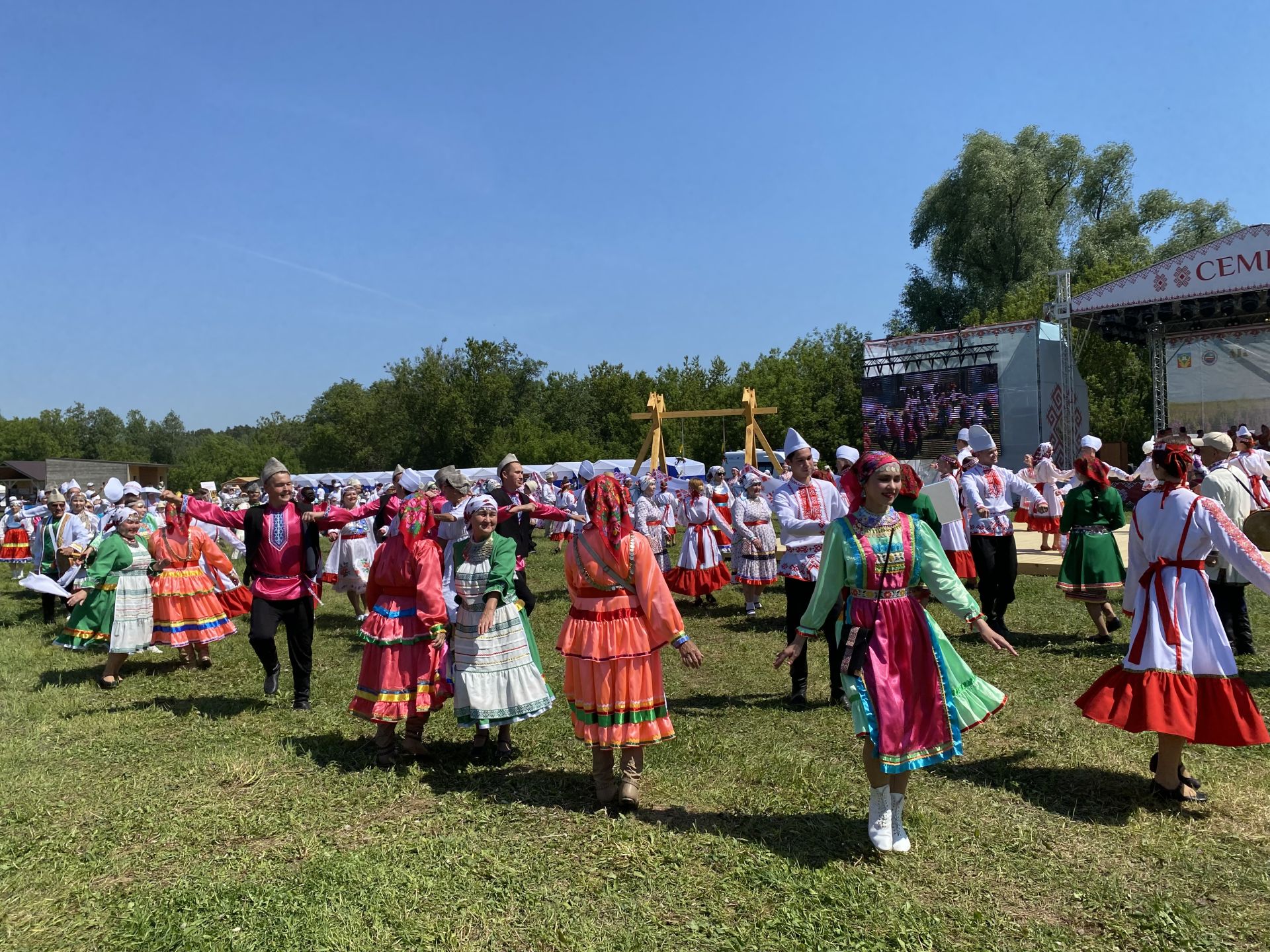 Кукмара районында мари традицион мәдәниятенең республика бәйрәме «СЕМЫК-2025» узды
