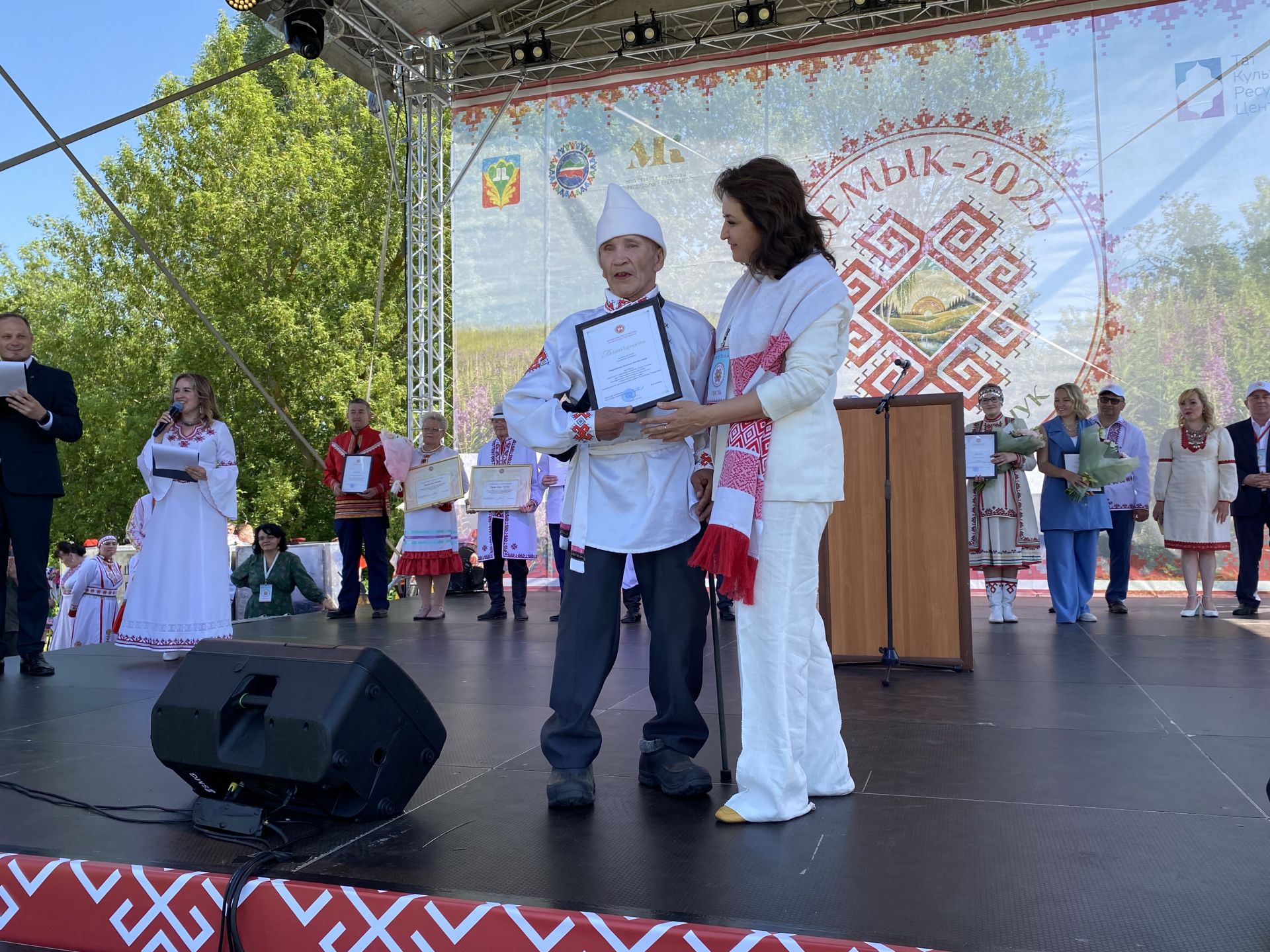 Кукмара районында мари традицион мәдәниятенең республика бәйрәме «СЕМЫК-2025» узды