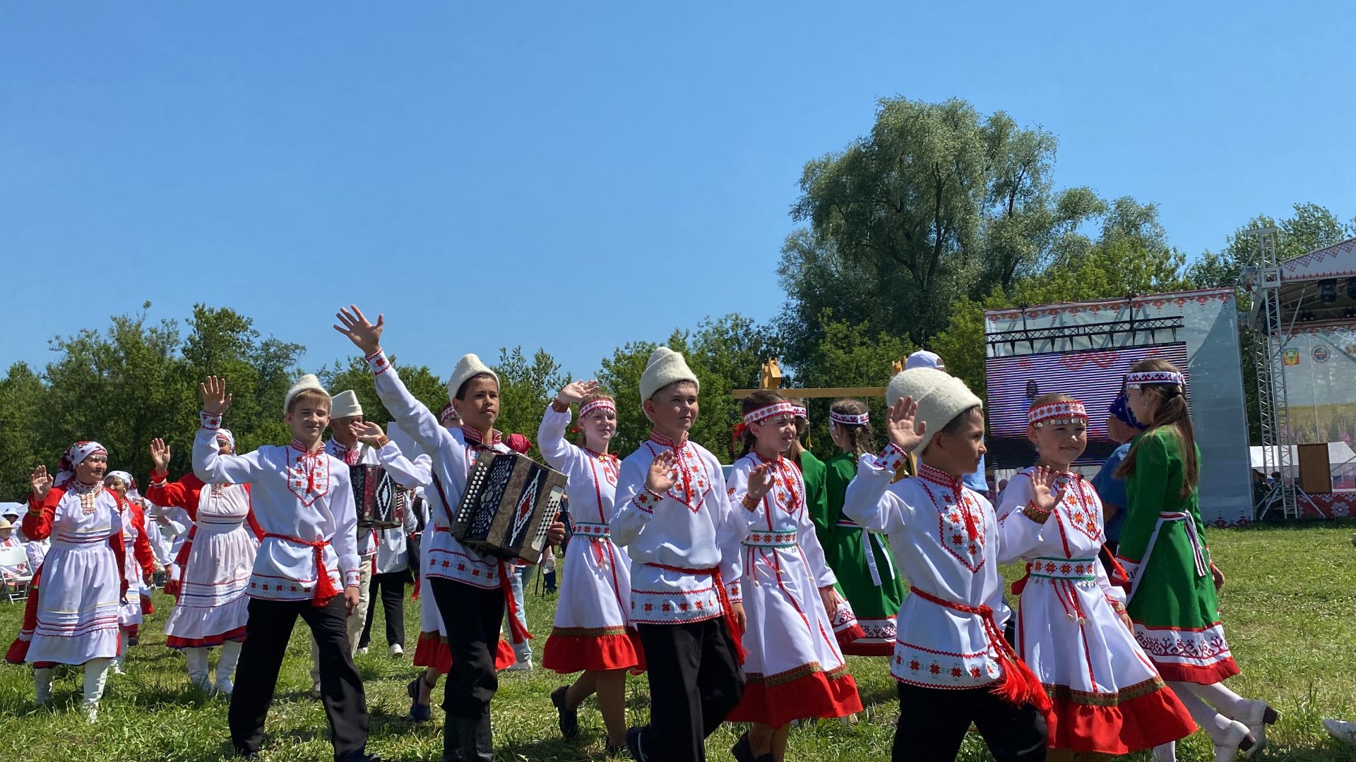 В Кукморе отпраздновали республиканский праздник марийской культуры «Семык»