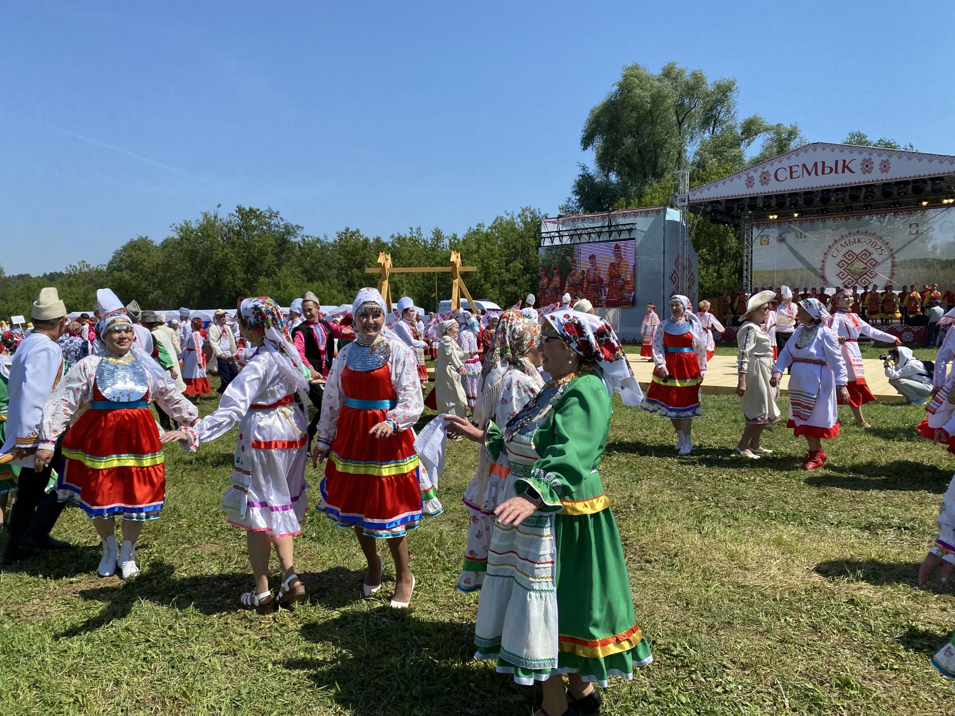 Кукмара районында мари традицион мәдәниятенең республика бәйрәме «СЕМЫК-2025» узды