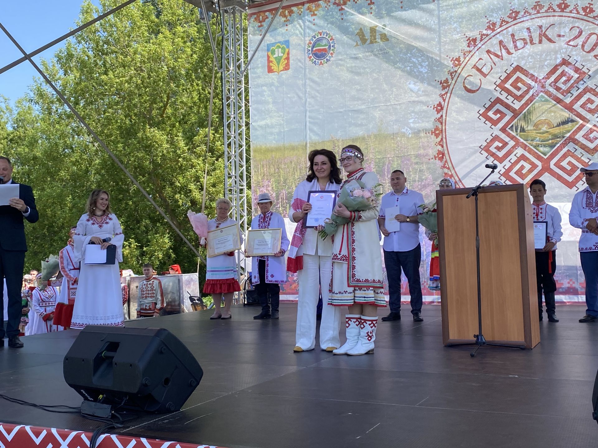 Кукмара районында мари традицион мәдәниятенең республика бәйрәме «СЕМЫК-2025» узды