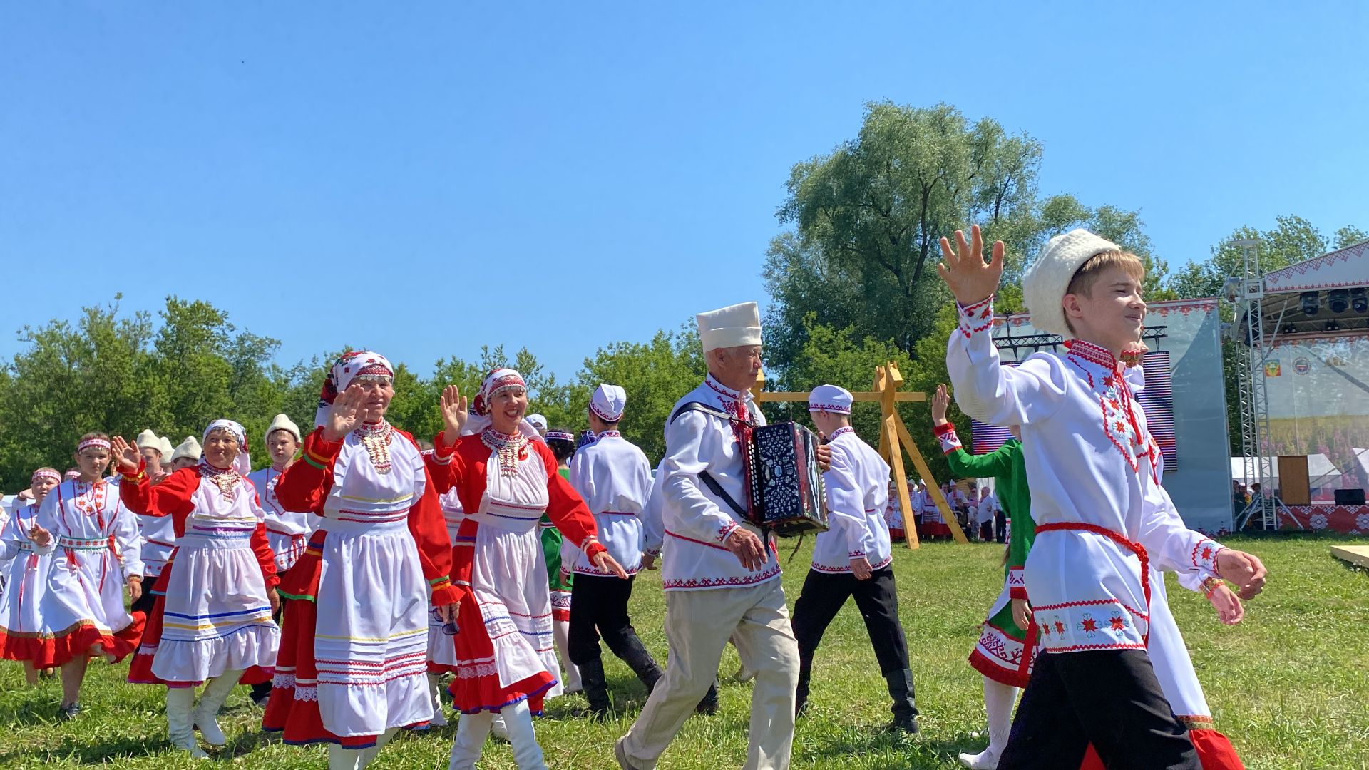 Кукмара районында мари традицион мәдәниятенең республика бәйрәме «СЕМЫК-2025» узды