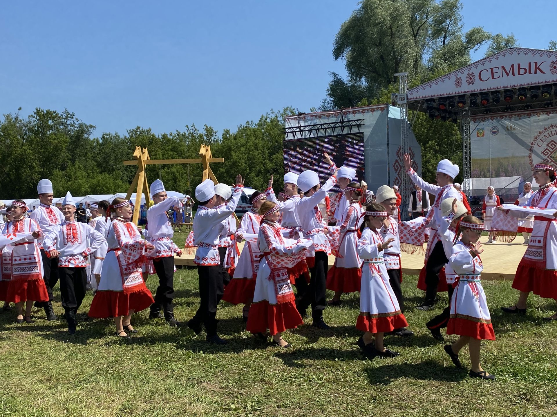 Кукмара районында мари традицион мәдәниятенең республика бәйрәме «СЕМЫК-2025» узды
