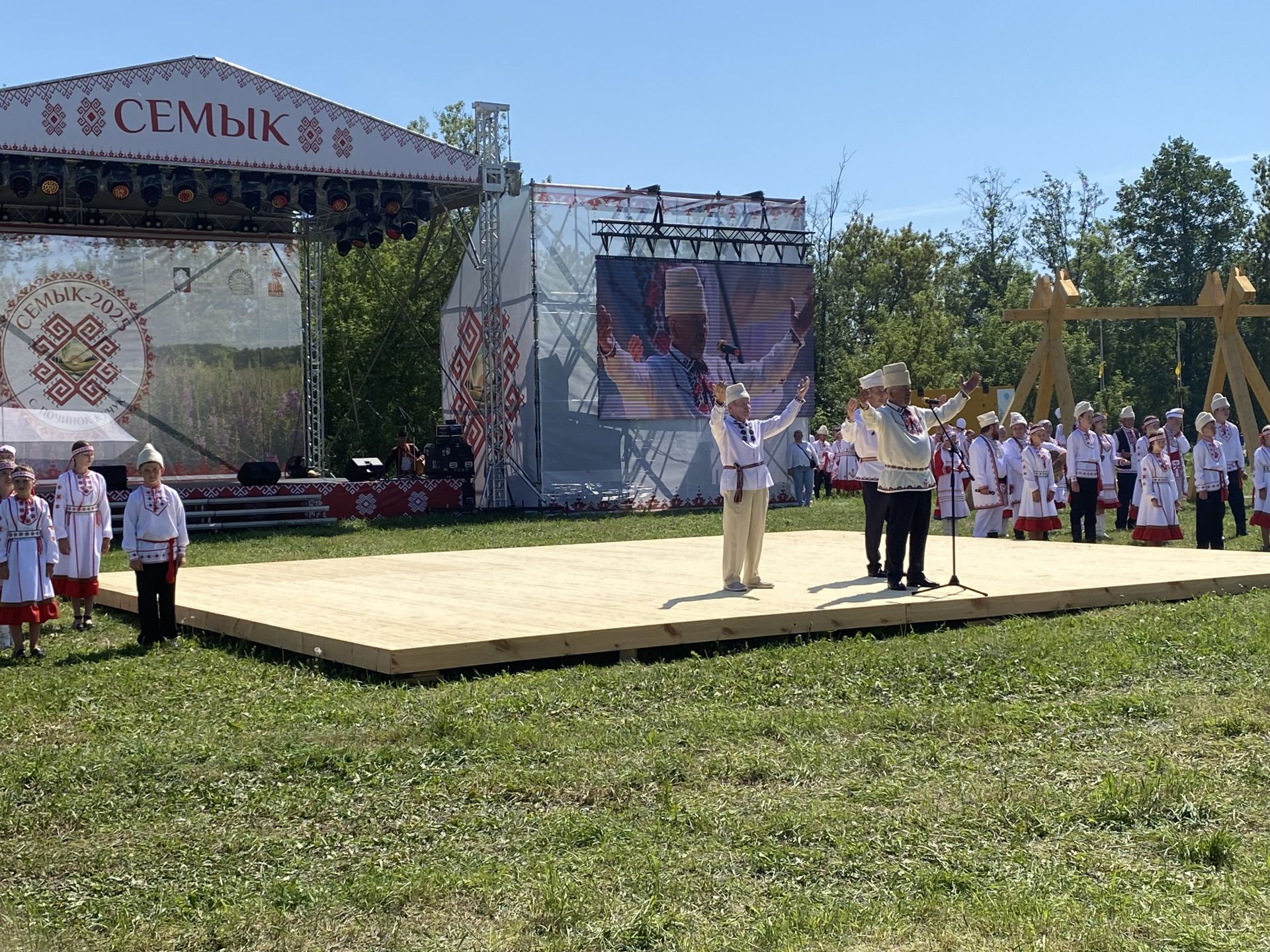 Кукмара районында мари традицион мәдәниятенең республика бәйрәме «СЕМЫК-2025» узды