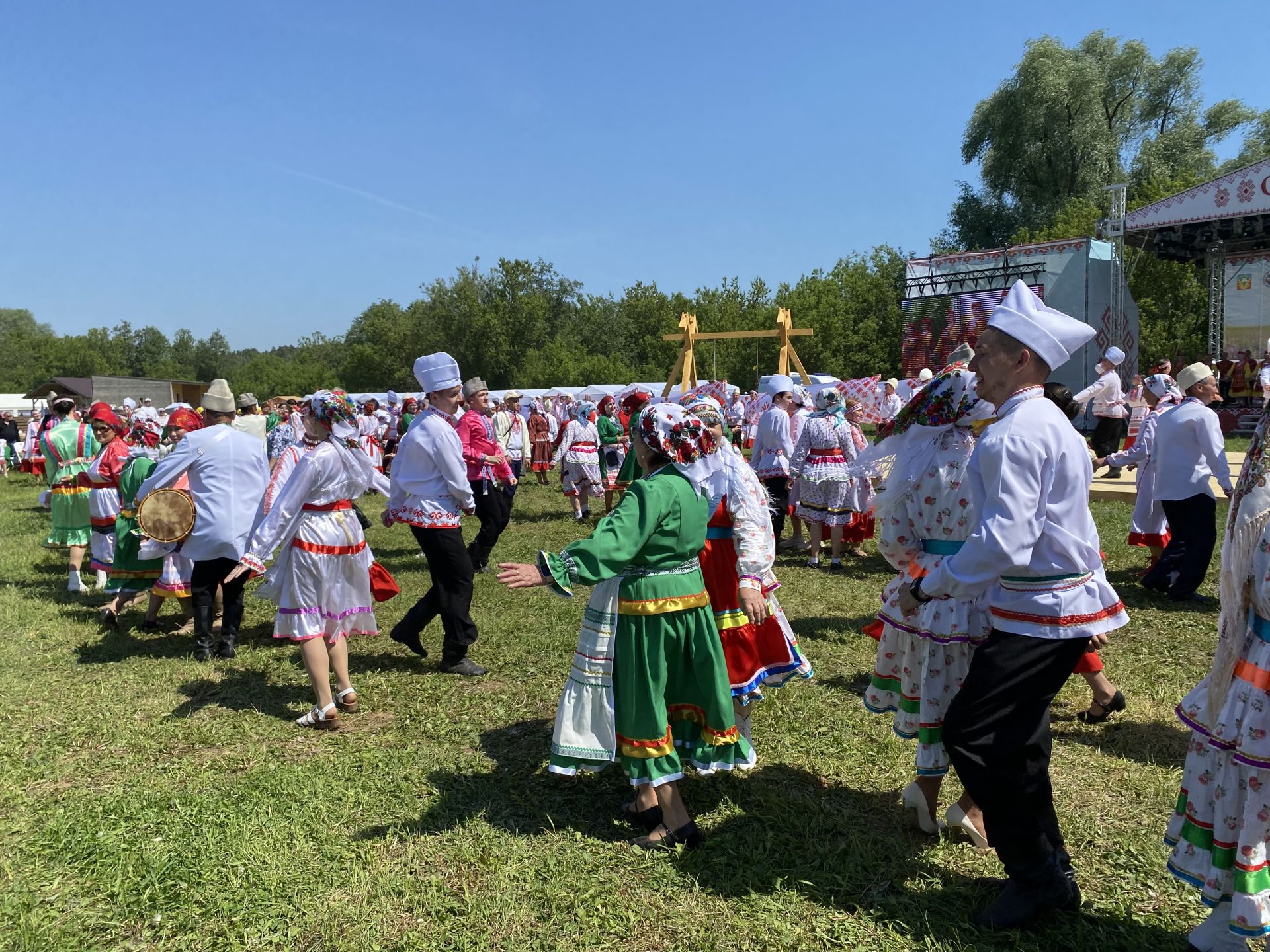 Кукмара районында мари традицион мәдәниятенең республика бәйрәме «СЕМЫК-2025» узды