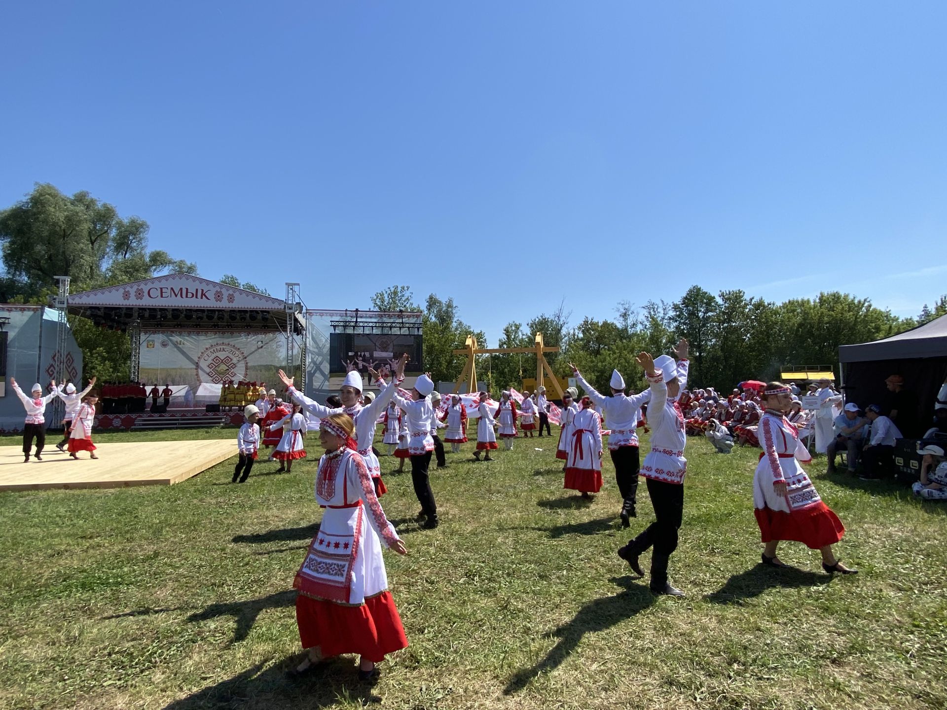 Кукмара районында мари традицион мәдәниятенең республика бәйрәме «СЕМЫК-2025» узды