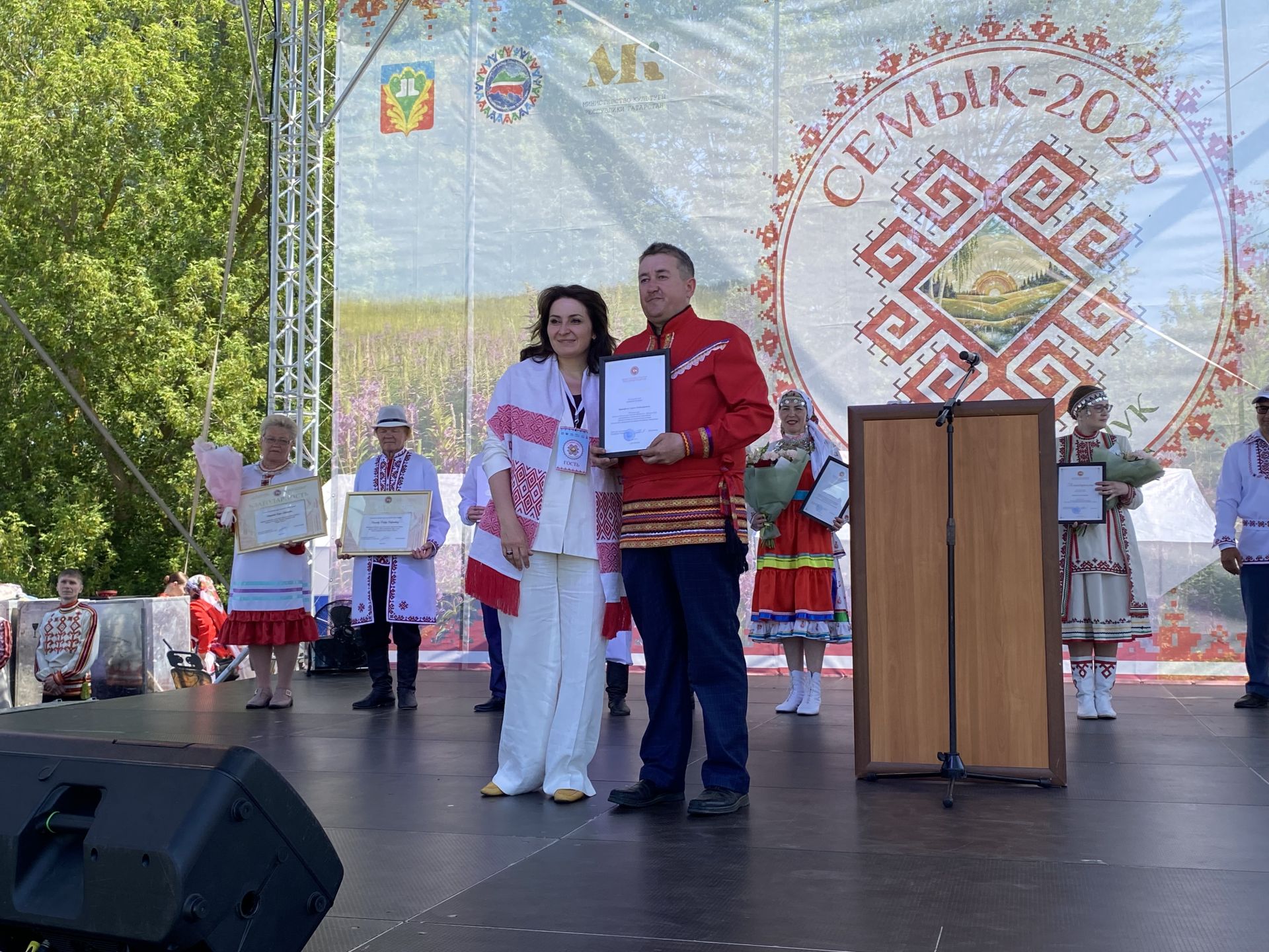 Кукмара районында мари традицион мәдәниятенең республика бәйрәме «СЕМЫК-2025» узды