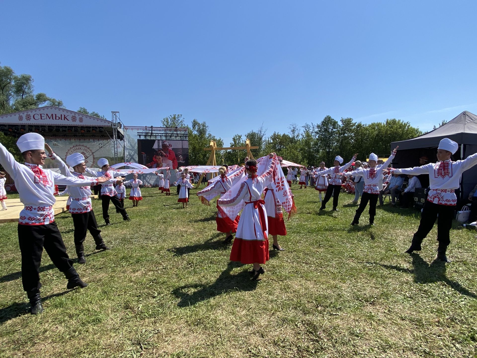 Кукмара районында мари традицион мәдәниятенең республика бәйрәме «СЕМЫК-2025» узды
