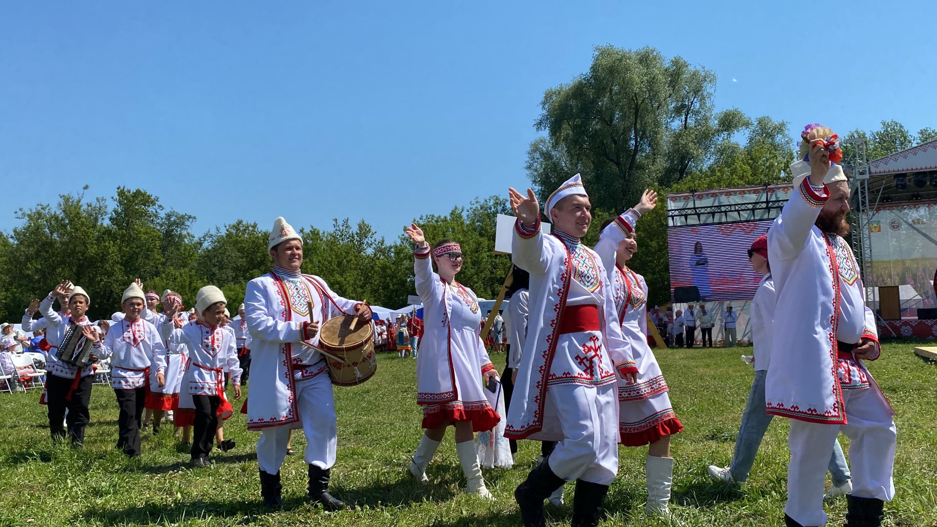В Кукморе отпраздновали республиканский праздник марийской культуры «Семык»