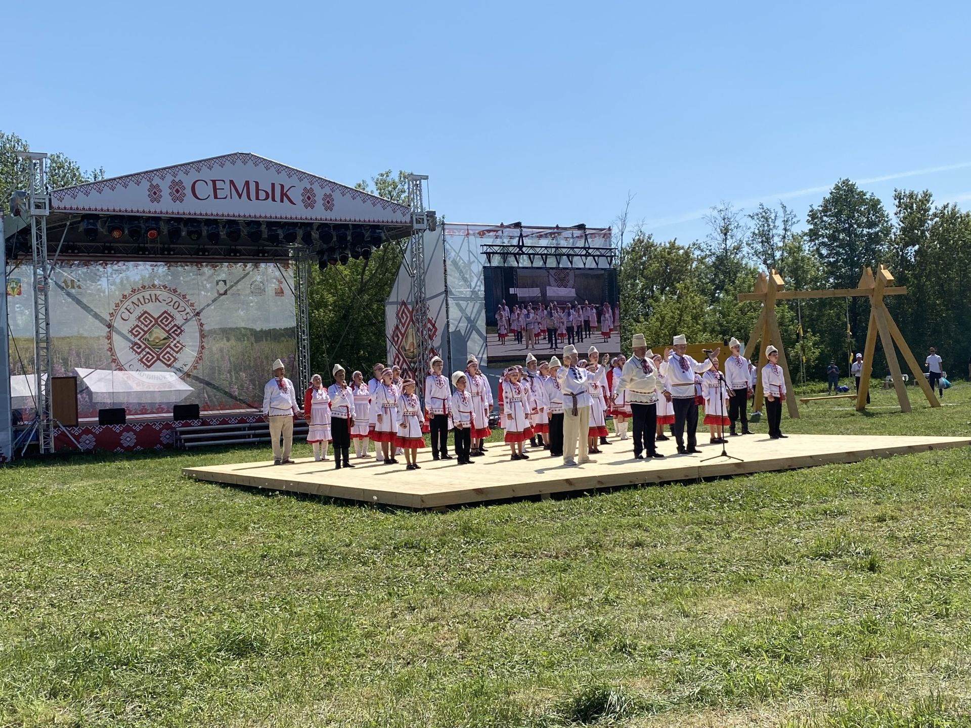 Кукмара районында мари традицион мәдәниятенең республика бәйрәме «СЕМЫК-2025» узды