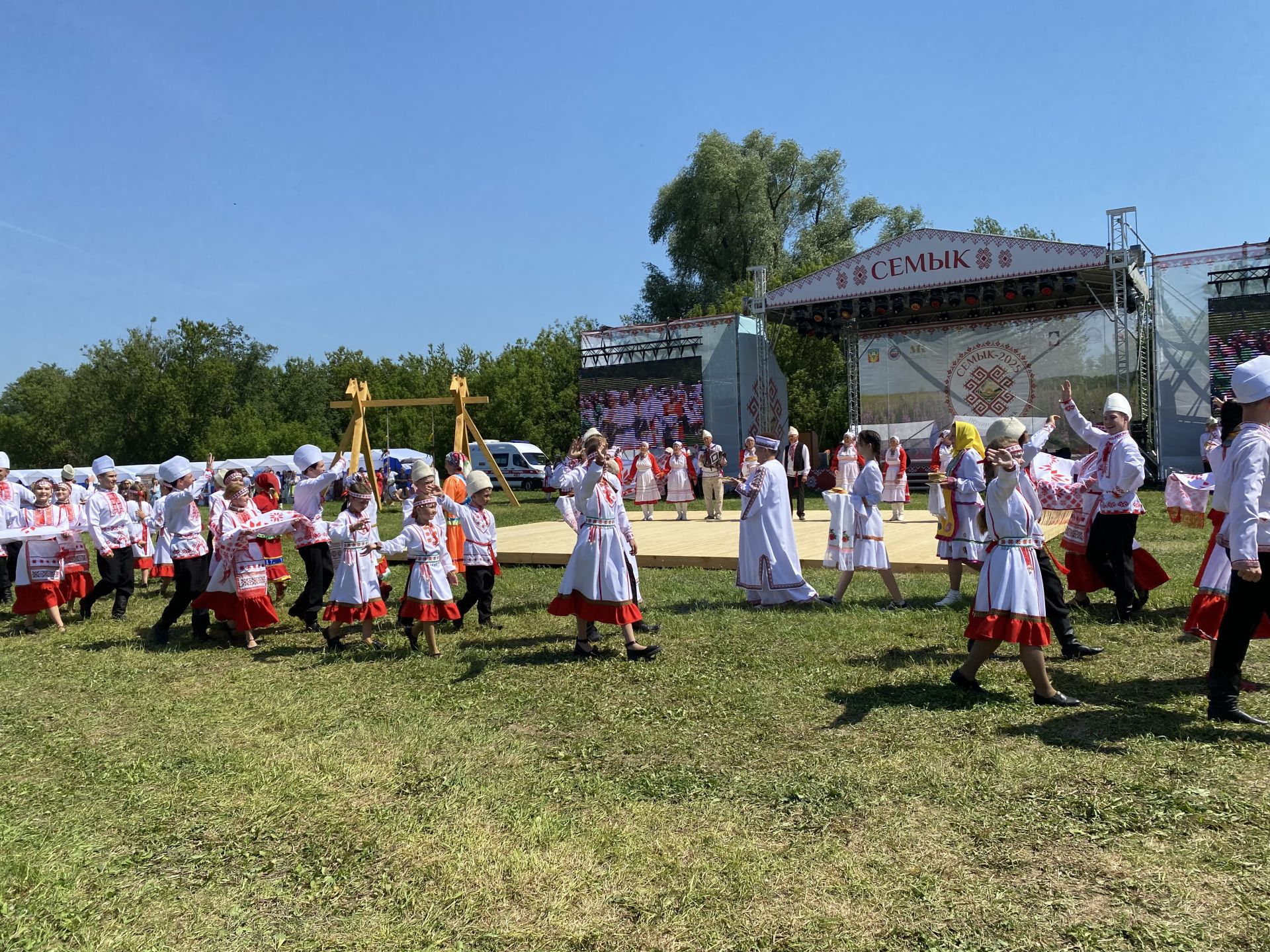 Кукмара районында мари традицион мәдәниятенең республика бәйрәме «СЕМЫК-2025» узды