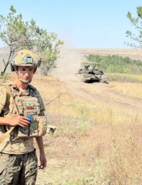 Махсус хәрби операциядәге «Жулик» позывнойлы якташыбыз:  Мин әтием эзләре буенча киттем