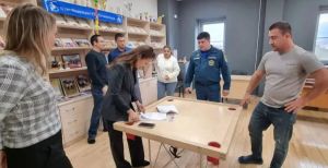 В Кукморском районе отработали действия при возникновении чрезвычайной ситуации
