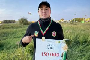Представитель Кукморского района стал победителем Всероссийского Дня коня