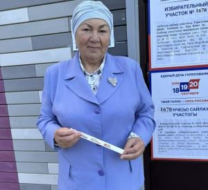 Кукмарадан Раулә Самерханова: «Беренчеләрдән булып гражданлык бурычымны үтәдем»