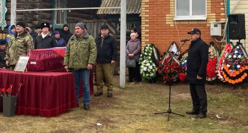 В Кукморском районе в последний путь проводили героя