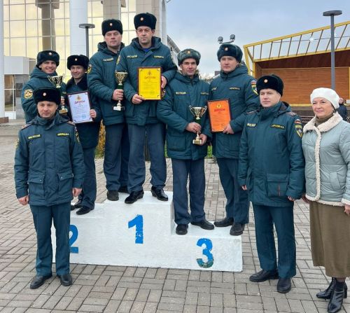 Гордость Кукморского района: Наши пожарные – на пьедестале почёта