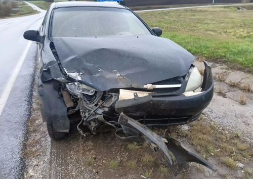 В Кукморском районе произошло столкновение двух автомобилей