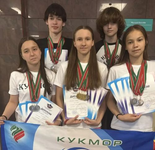 Первенство Татарстана по плаванию: спортсмены Кукморского района завоевали призовые места