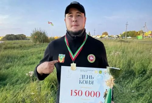 Представитель Кукморского района стал победителем Всероссийского Дня коня